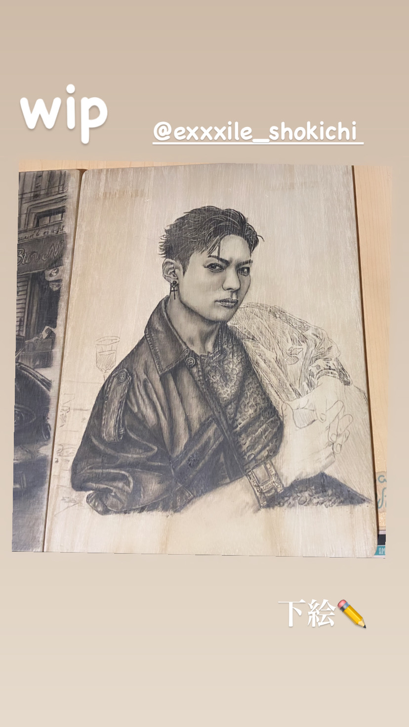 自己満作品！下絵