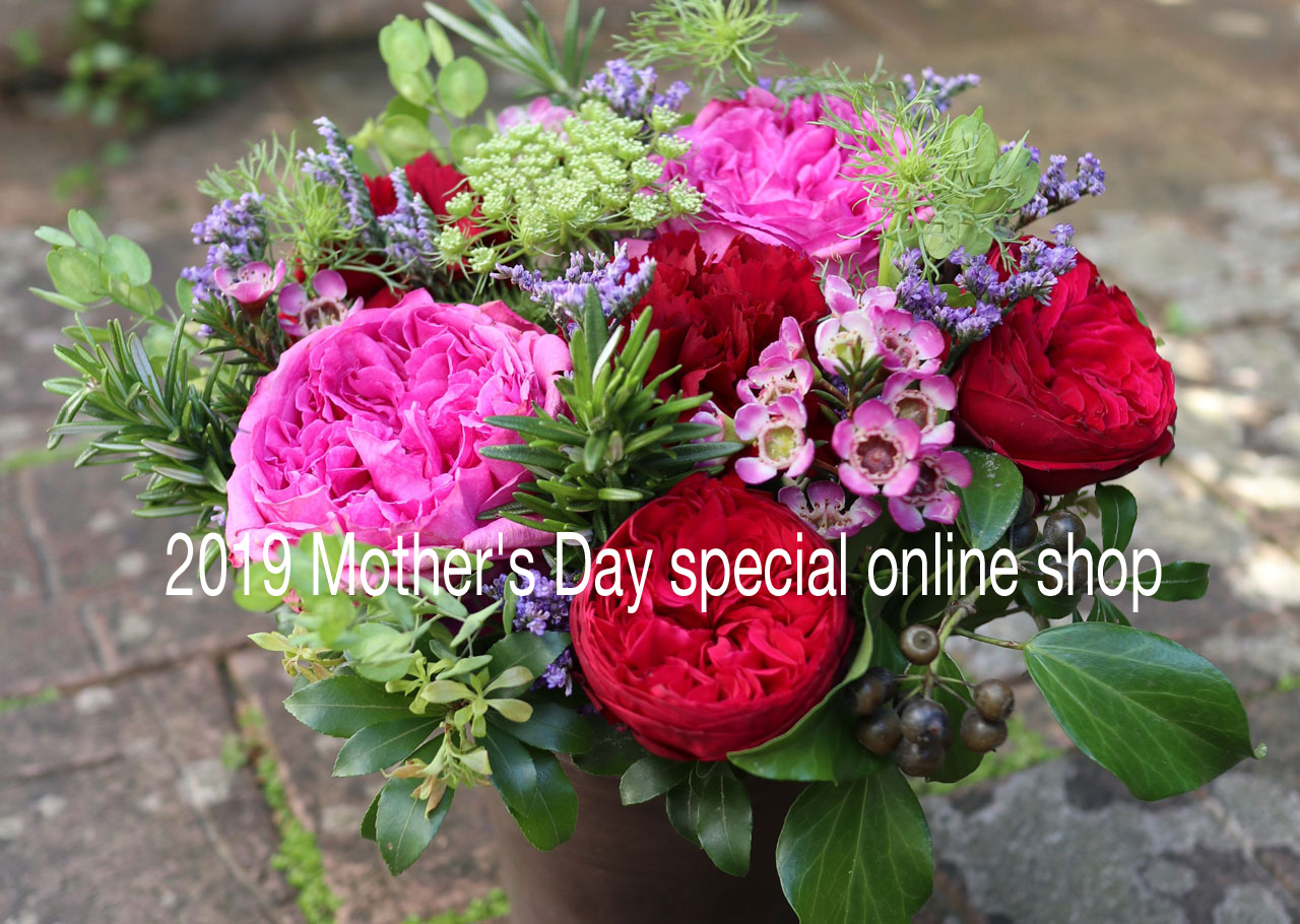 2019 Mother's Day special online shop ご予約開始です。