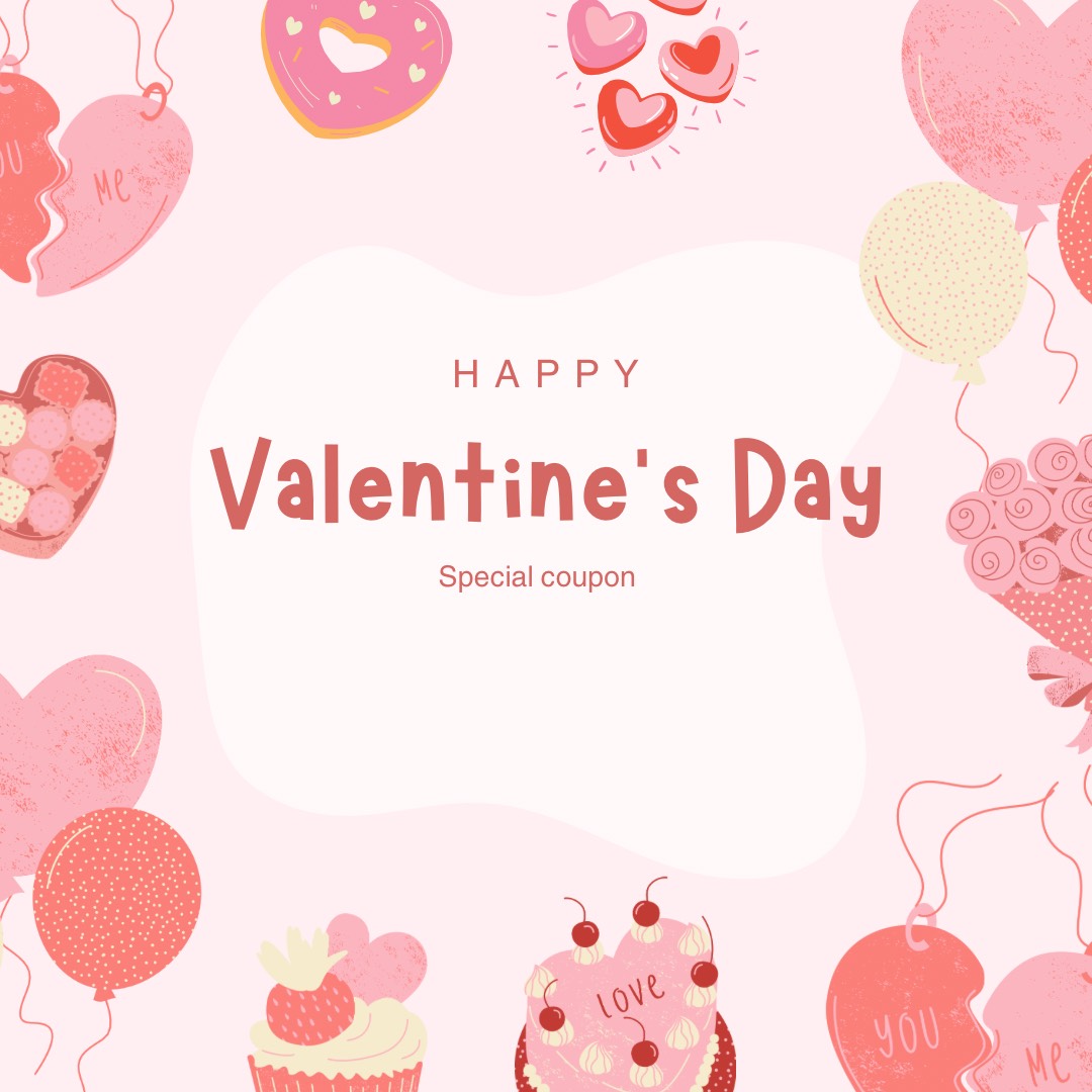 💛先着20枚Valentine Specialクーポン💛