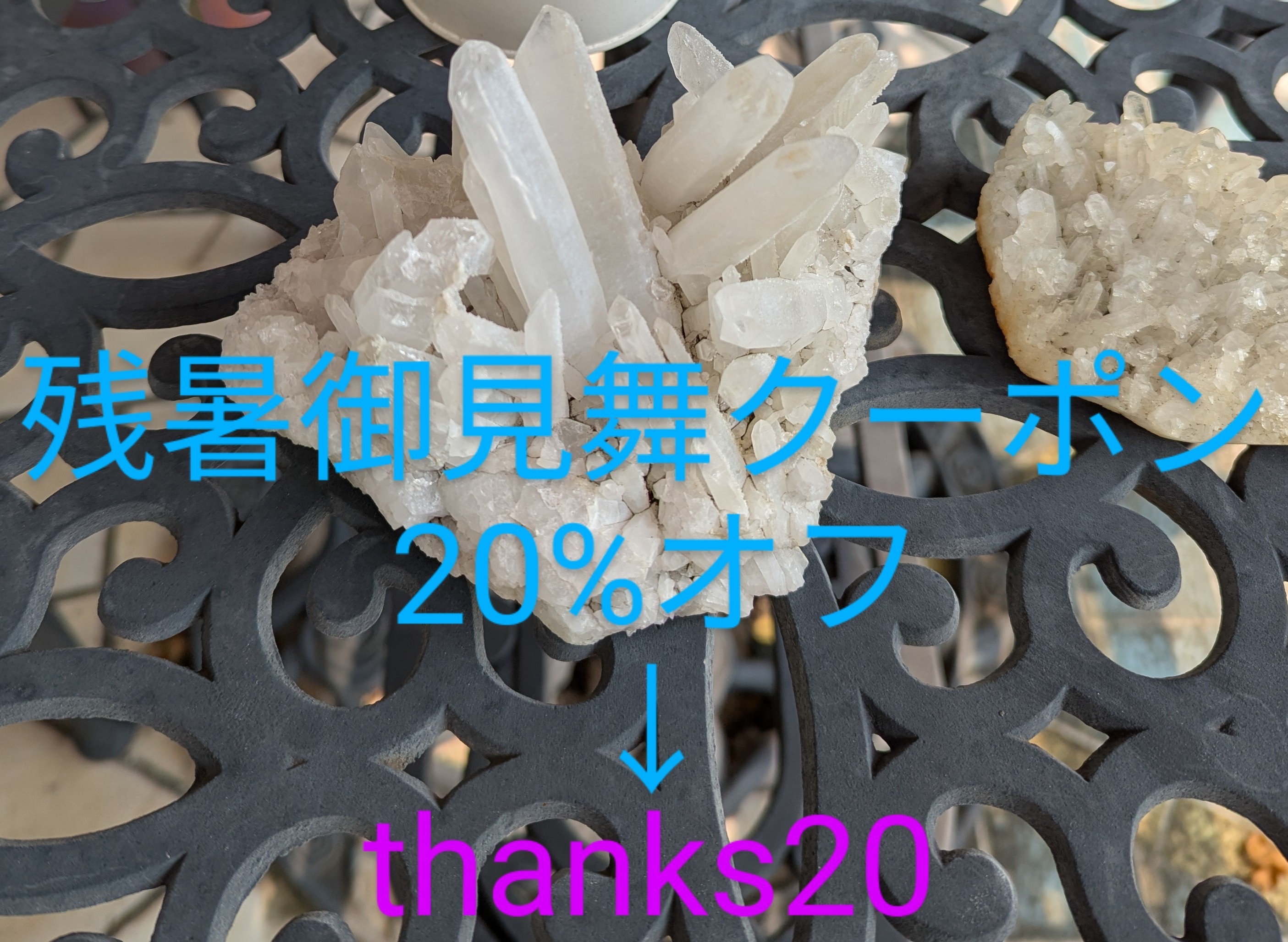 残暑御見舞クーポン 20%オフのお知らせです🎐