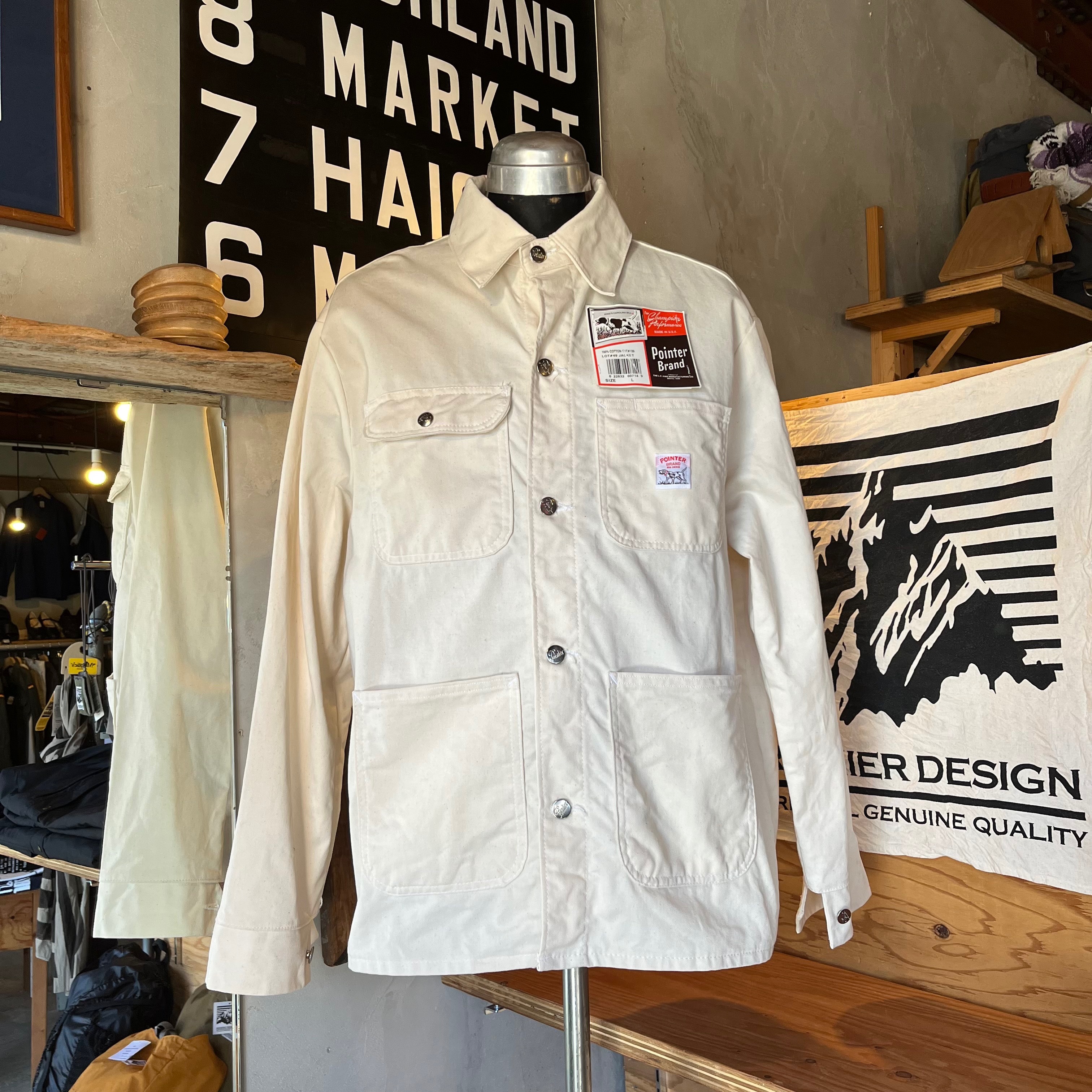 POINTER BRAND : DRILL COVERALL JACKET