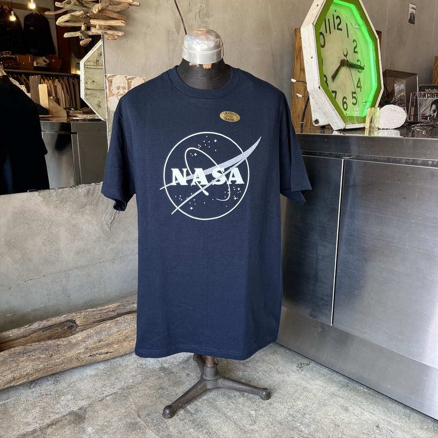 COTTON EXPRESSIONS : NASA GLOW LOGO T-SHIRT
