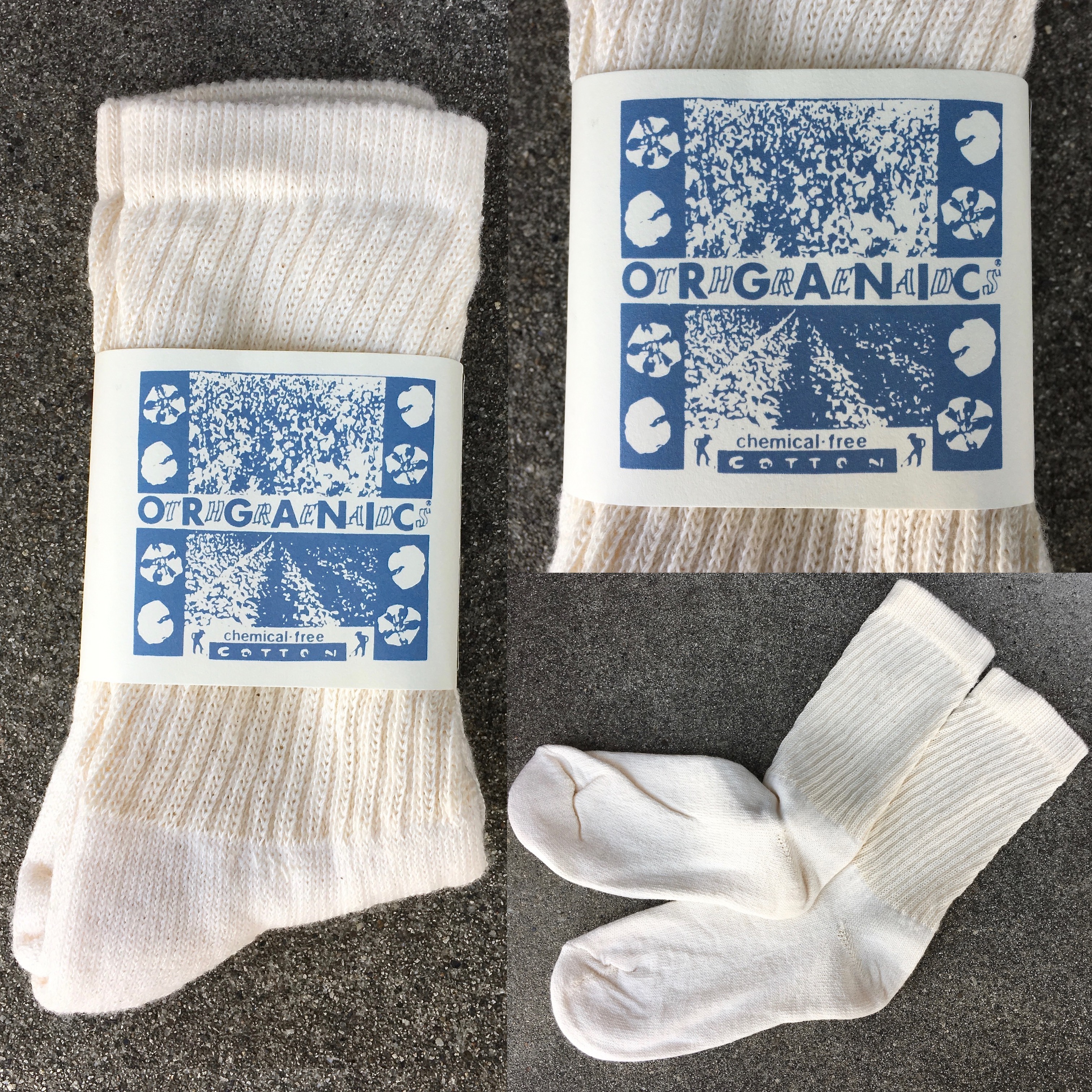 ORGANIC THREADS : 1P SOCKS 