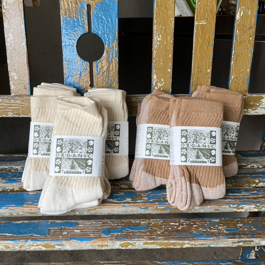 ORGANIC THREADS : 3P SOCKS