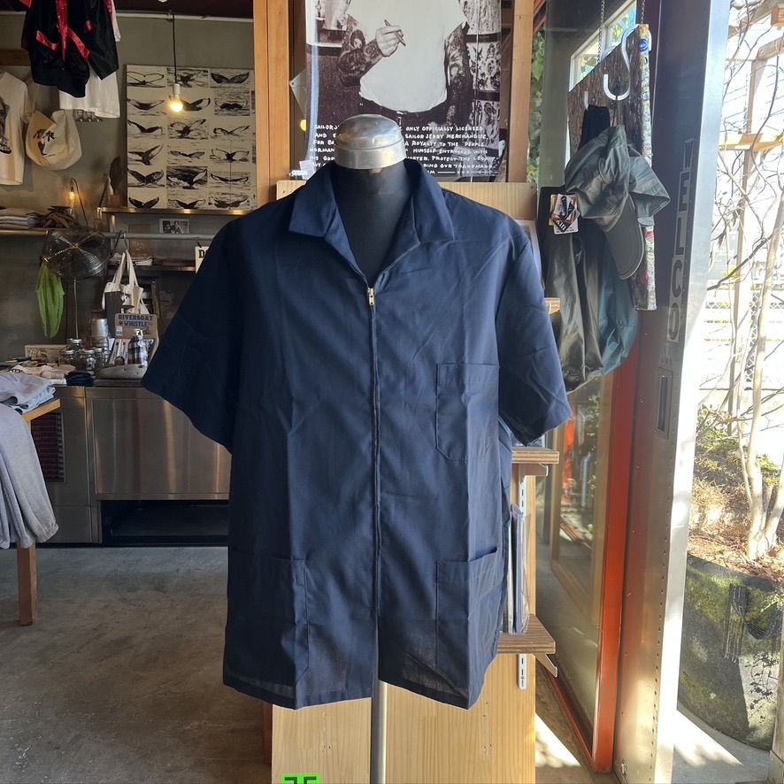 REDKAP : Zip-Front Smock