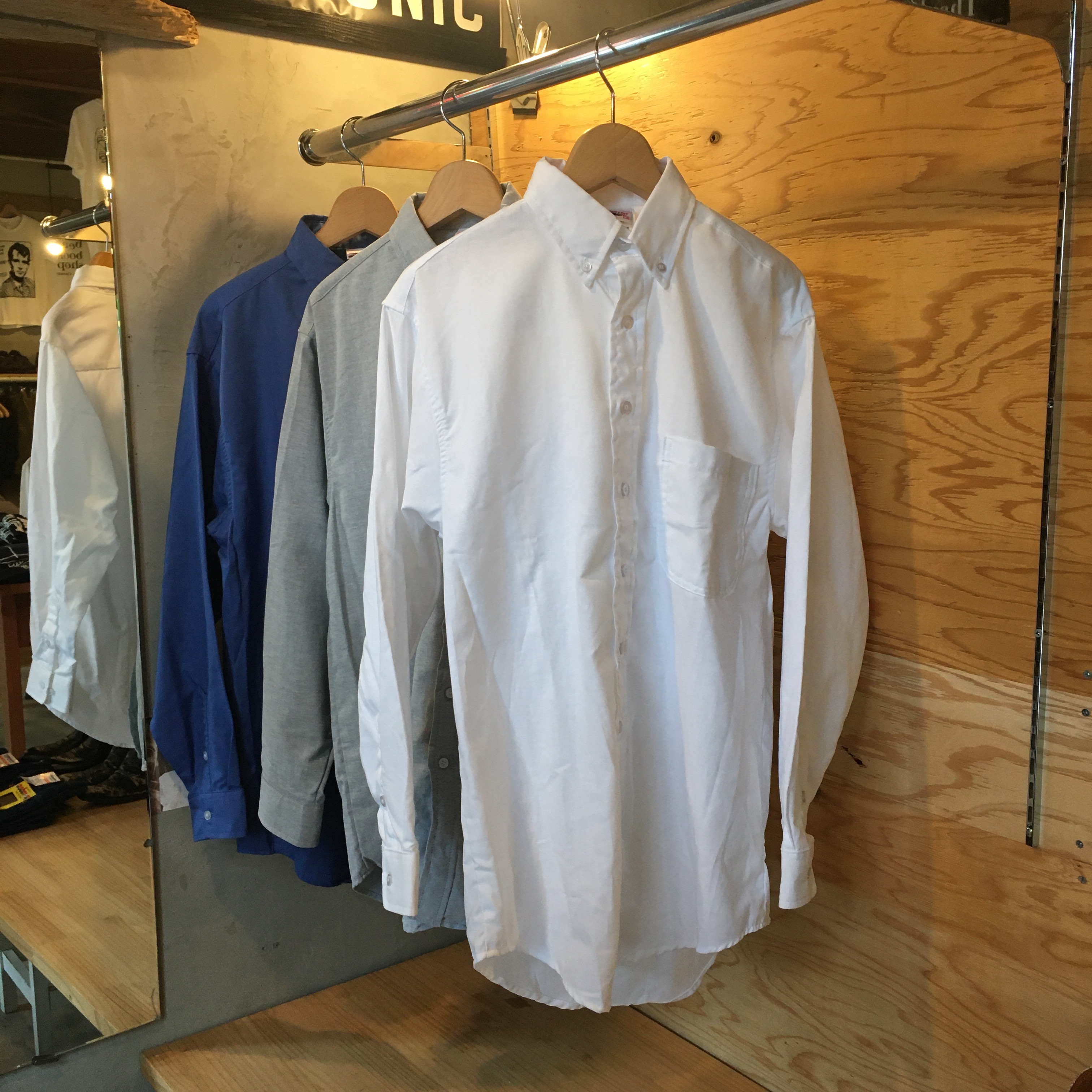 UNION LINE : Long Sleeve Oxford Shirts