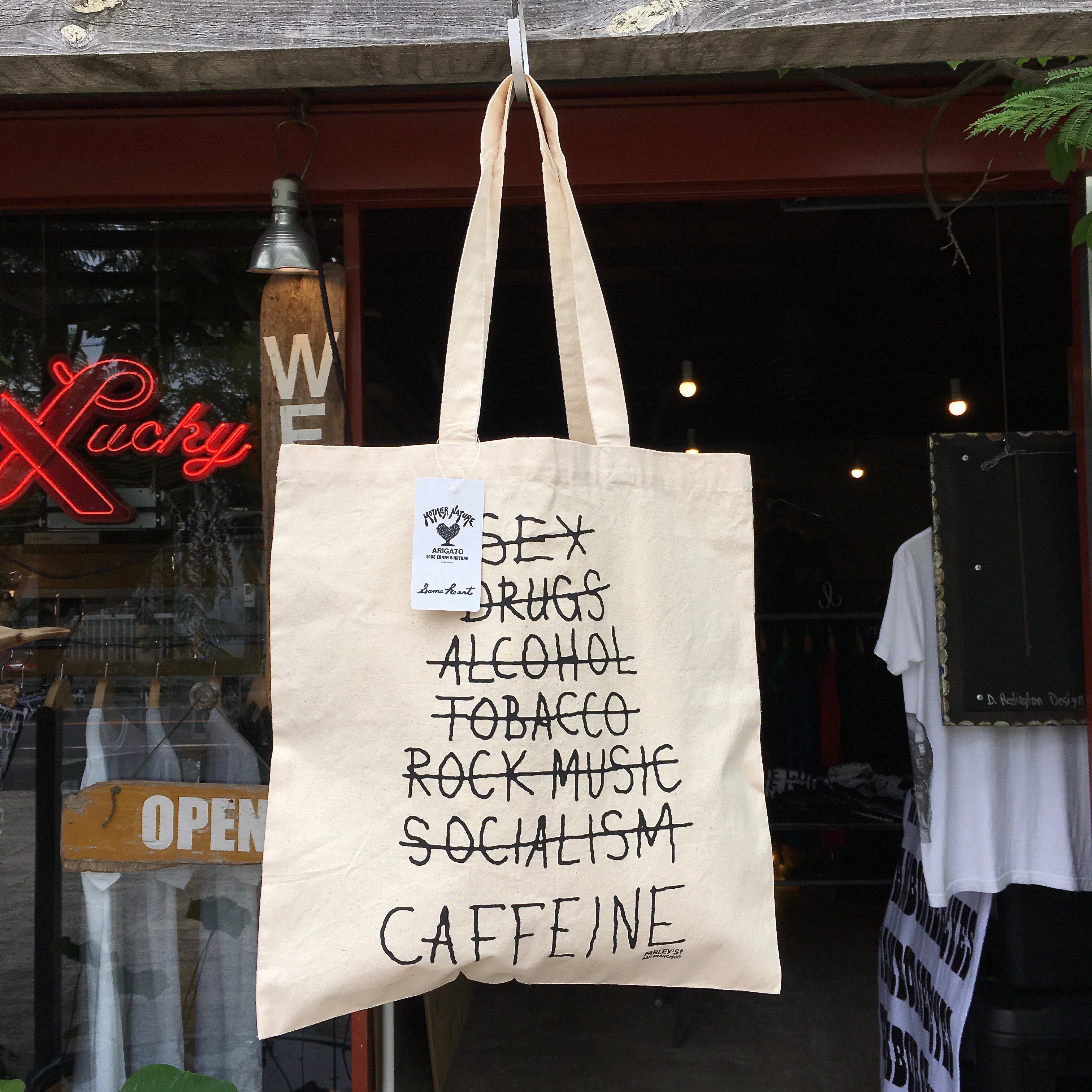 FARLEY’S : TOTE BAG LIGHT/CAFFEINE