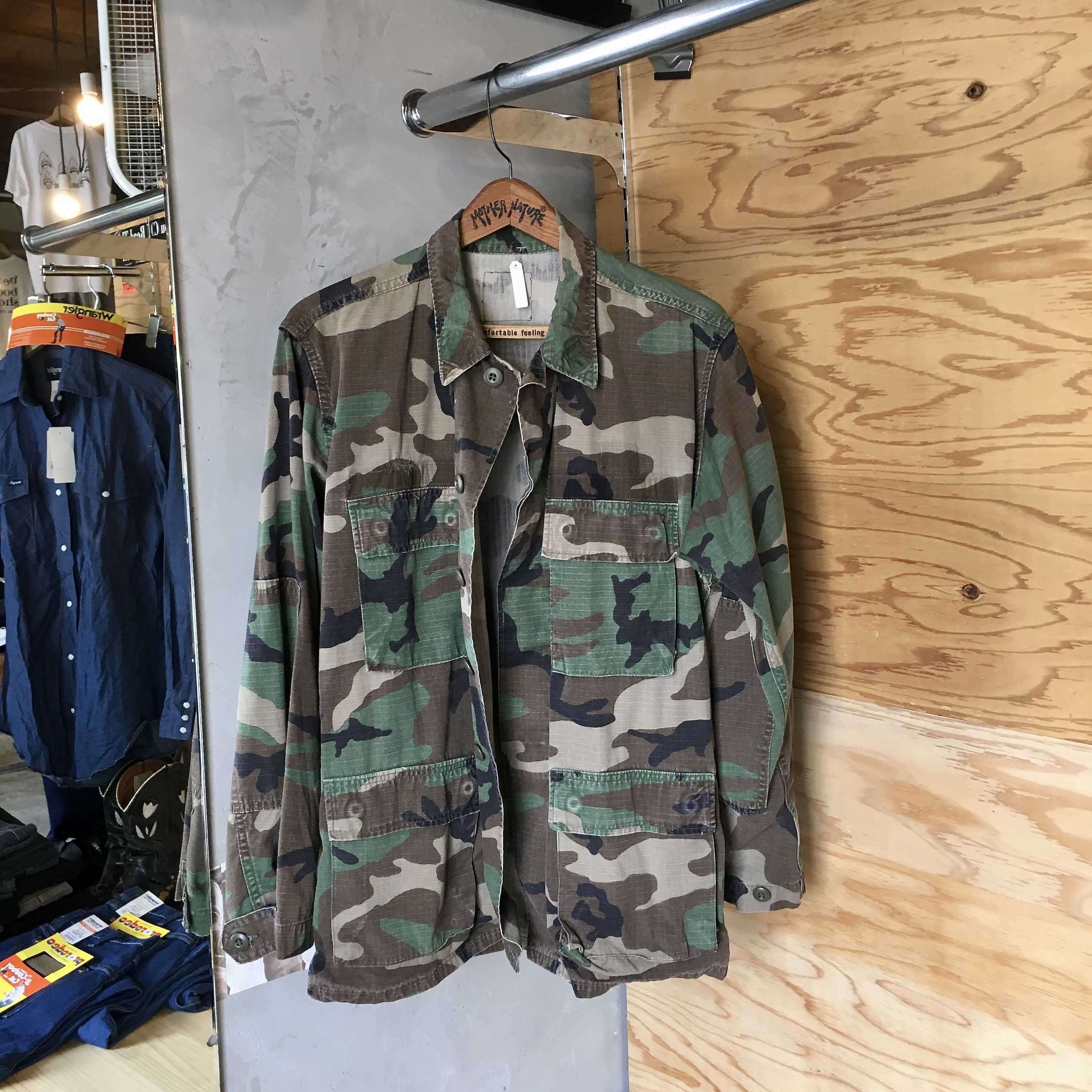 USED CAMO BDU JACKET