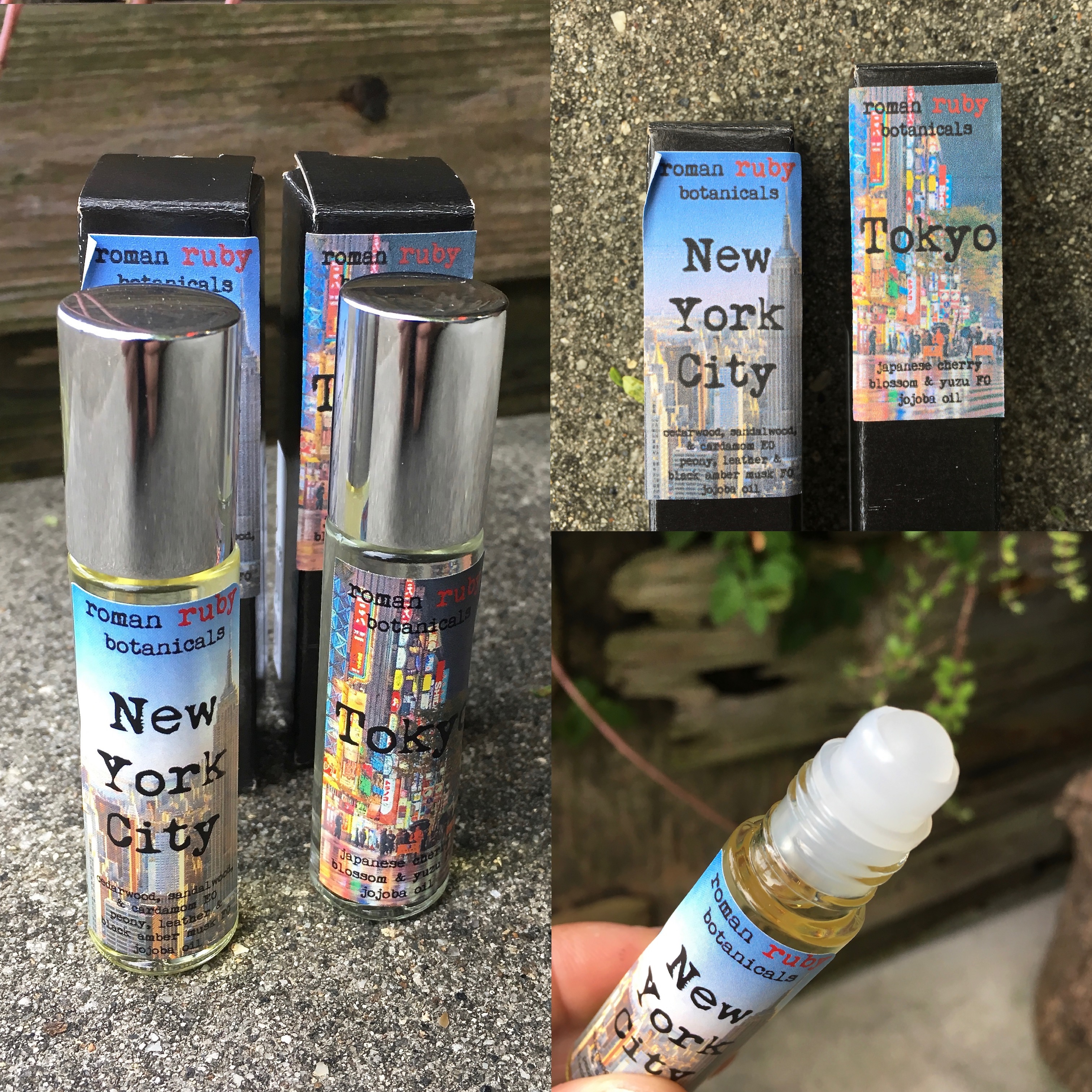 ROMAN RUBY CITY BOTANICALS : PERFUME OIL 