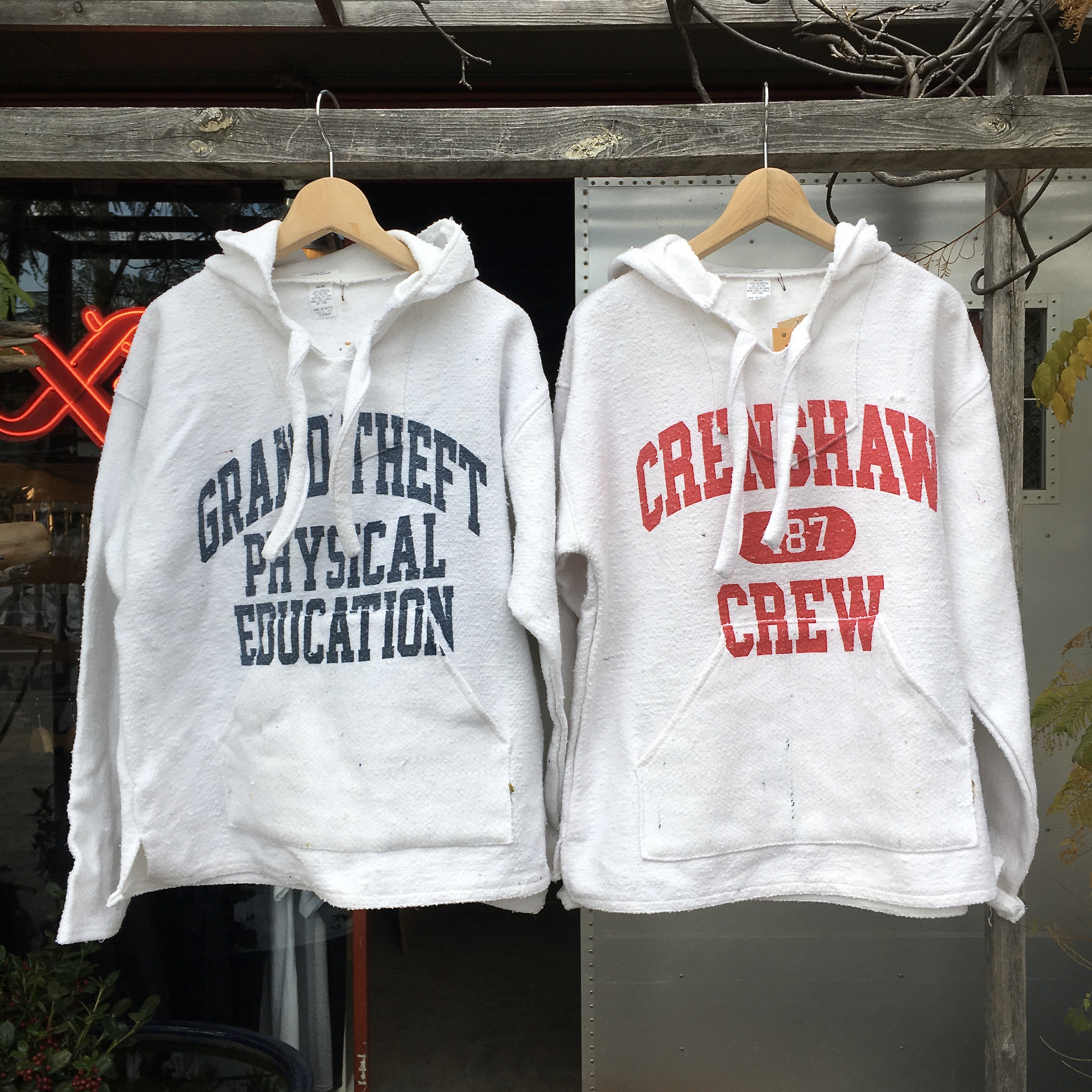 COPY CAT : GRAND THEFT /CRENSHAW CREW BAJA HOODIE
