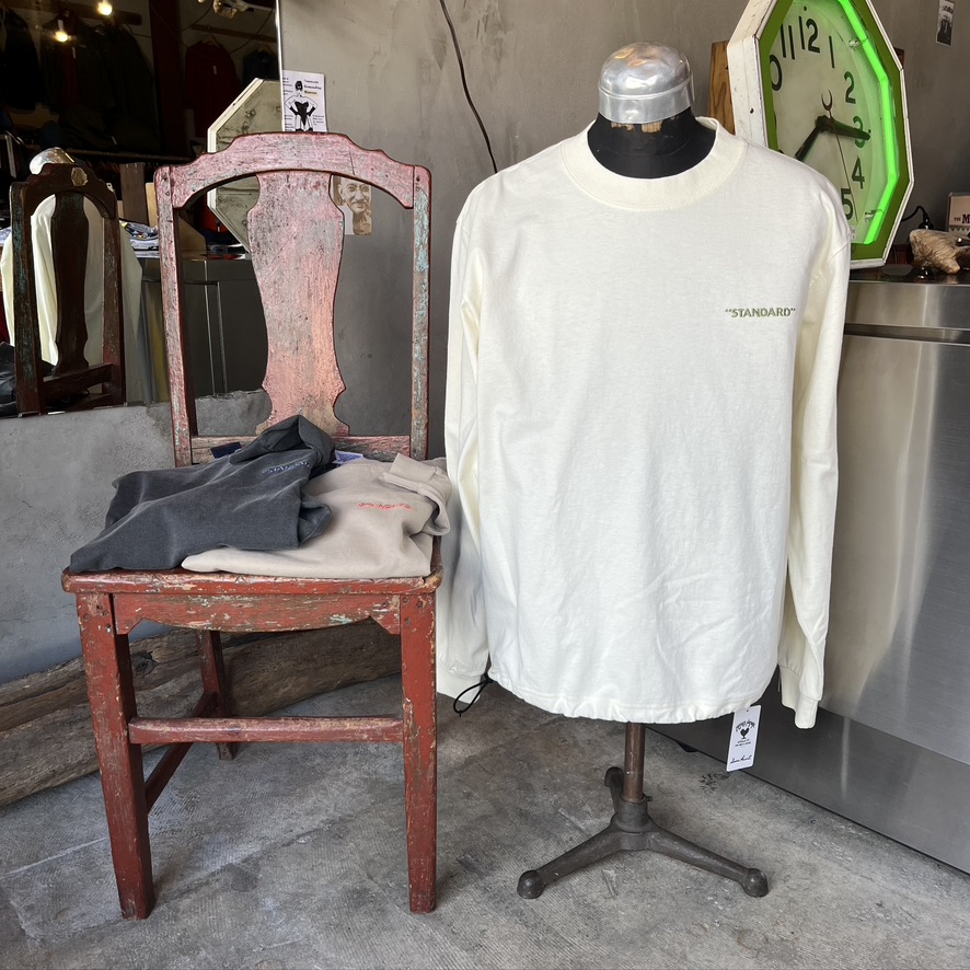 HIGH! STANDARD : STANDARD EMB LONGSLEEVE TEE