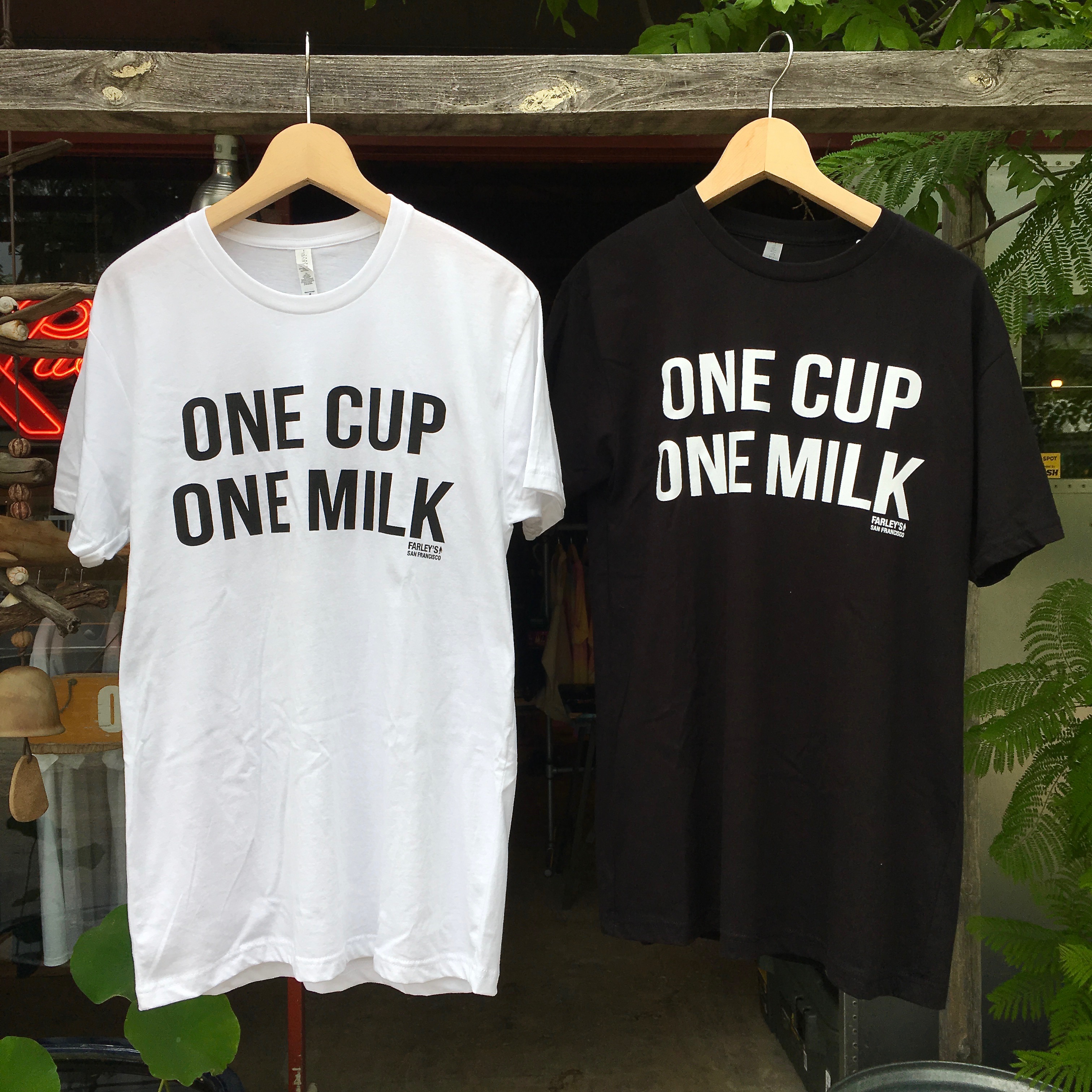  FARLEY’S : ONE CUP ONE MILK T-SHIRTS