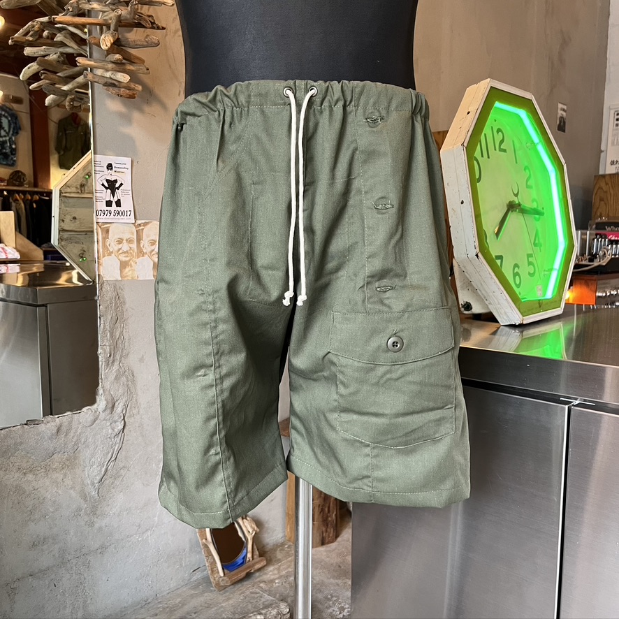 US ARMY SHIRTS POCKET DRAWSTRING SHORTS