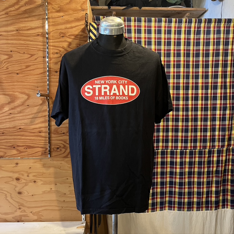 STRAND BOOKSTORE : NYC LOGO SS T (USED)