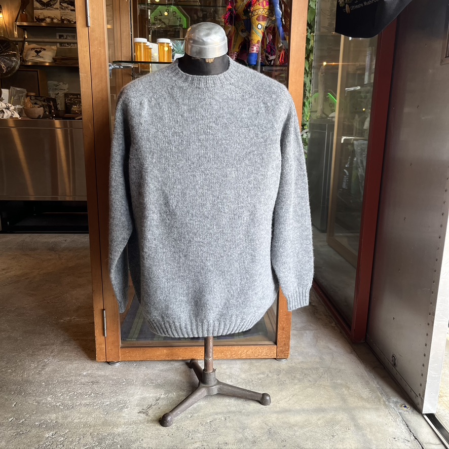 HARLEY OF SCOTLAND : CREW NECK SWEATER SUPER OVER
