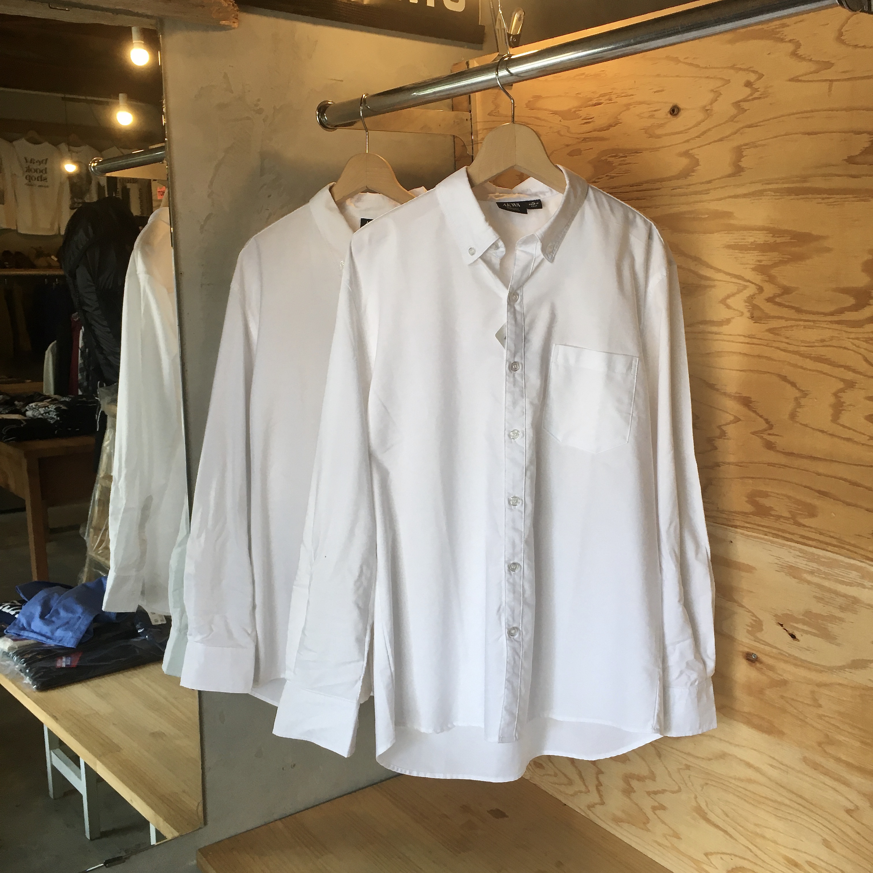 AKWA : OX BUTTON DOWN SHIRT MADE IN USA