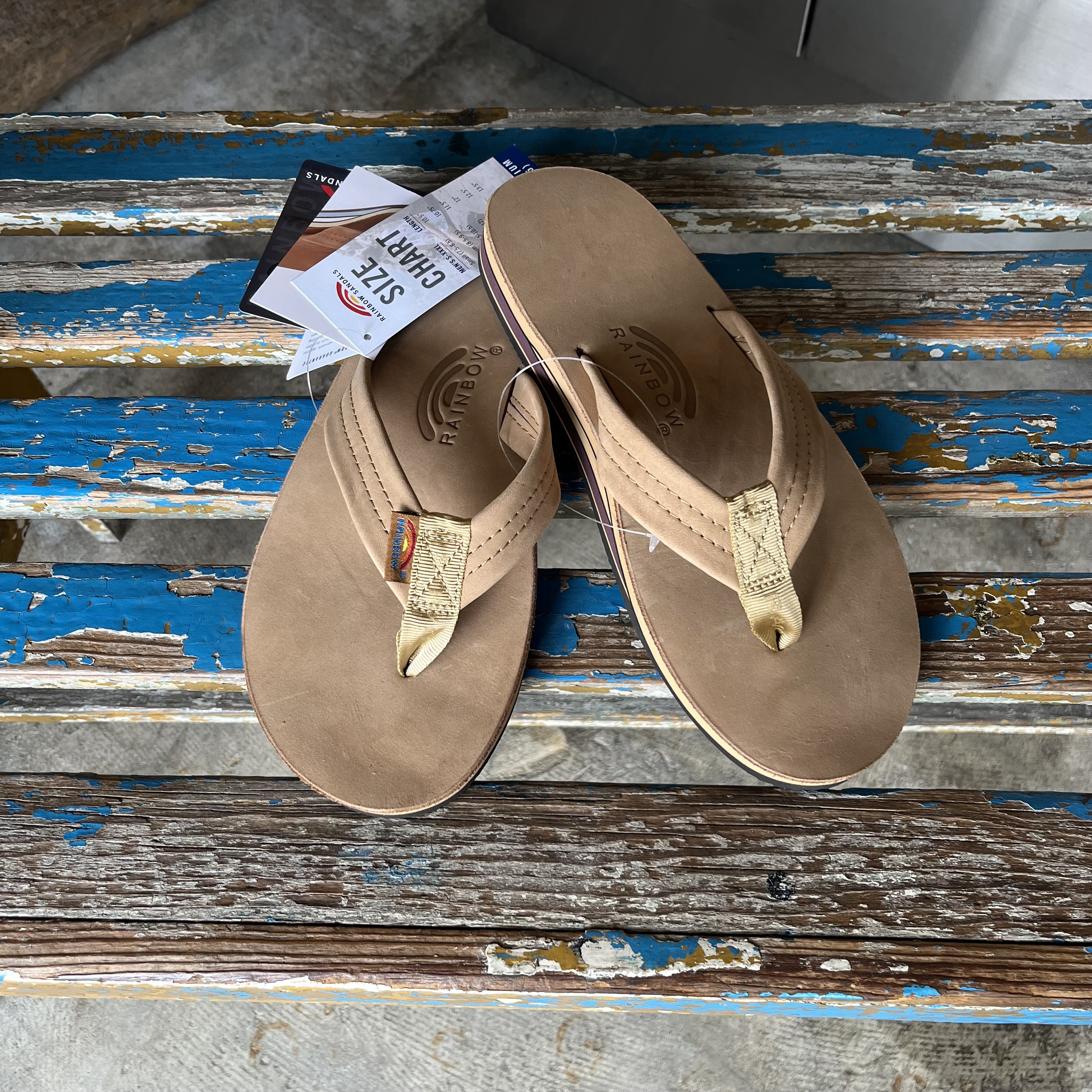 RAINBOW SANDALS : Double Layer Premier Leather
