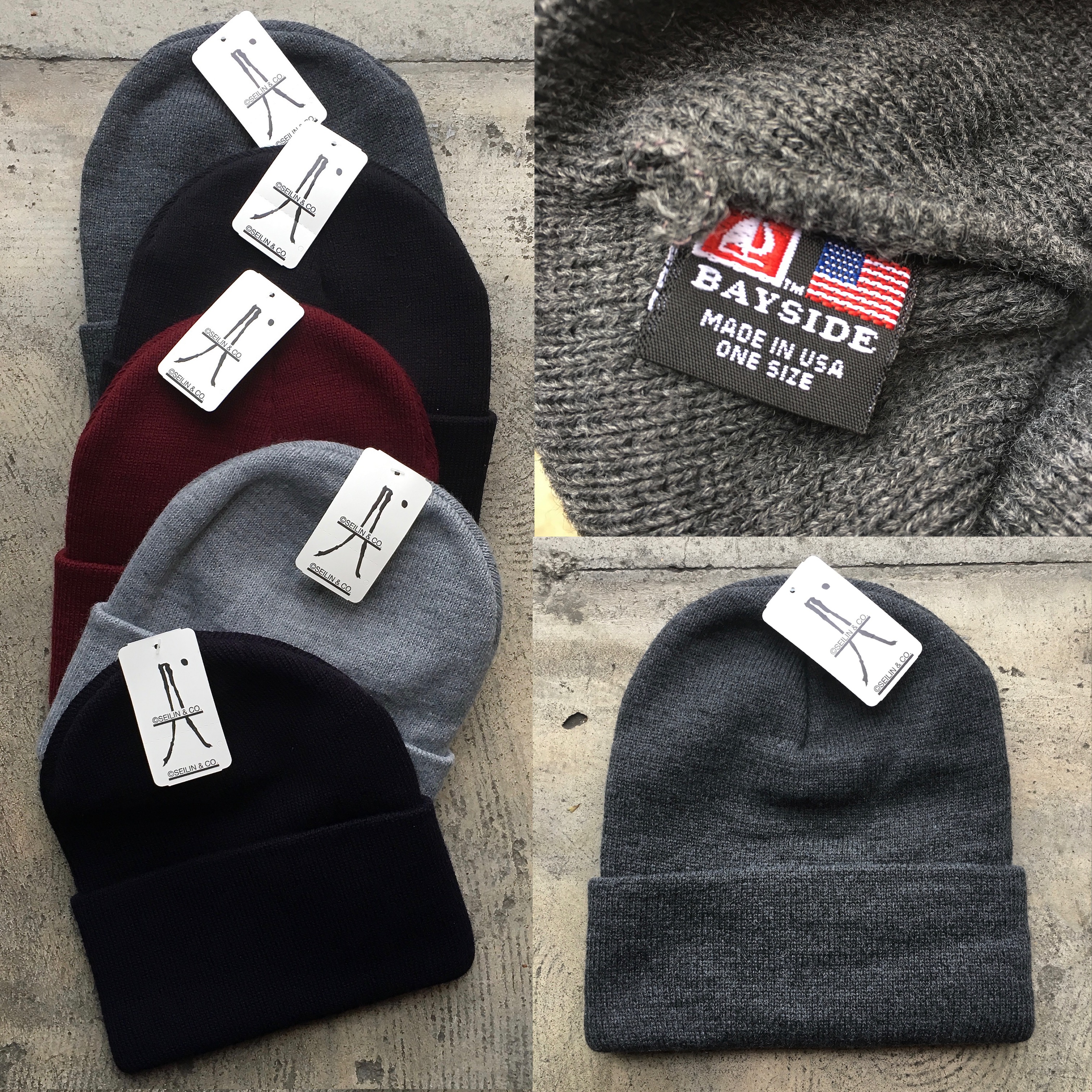 BAYSIDE : 3825 KNIT CUFF BEANIE