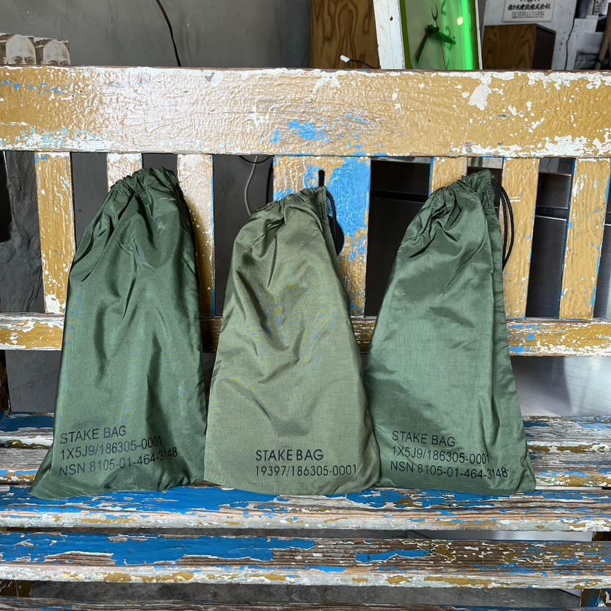 U.S.ARMY GI STAKE BAG(USED)