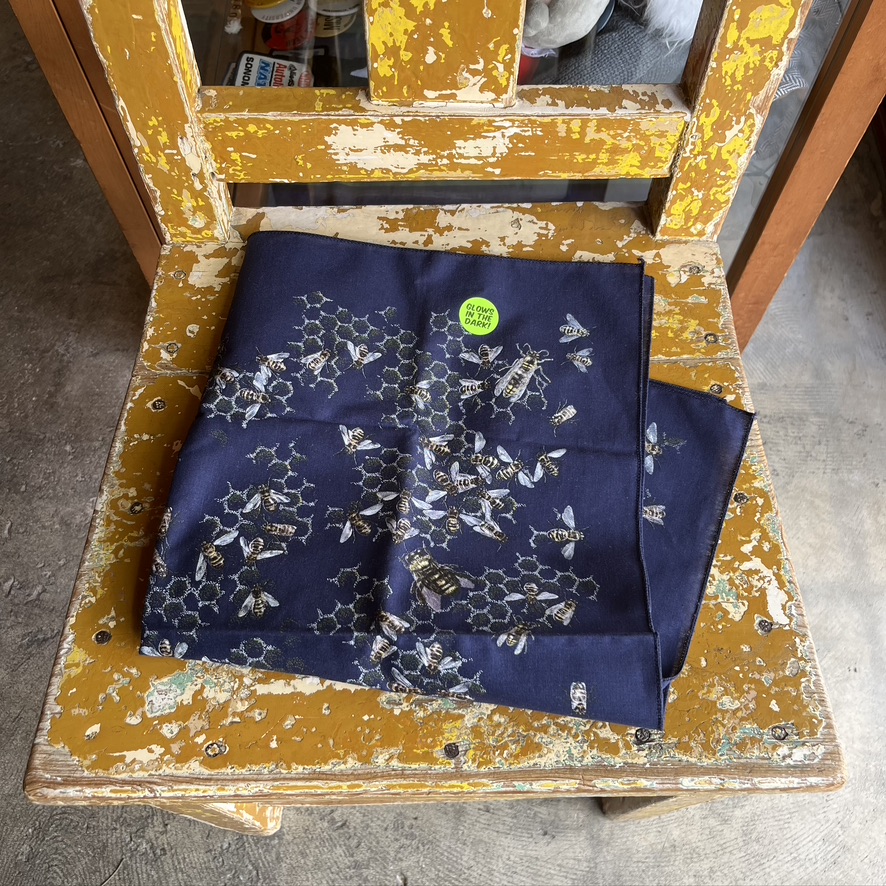 The Printed Image : Glow Bees Bandana