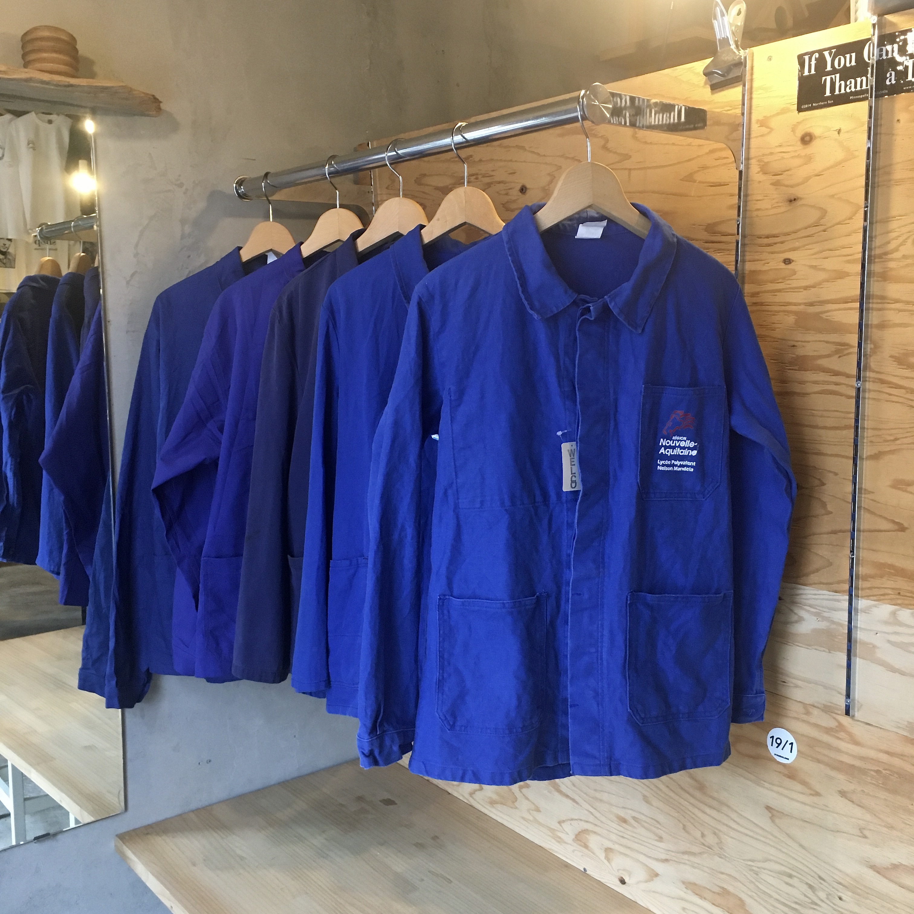 USED FRENCH WORK JACKET