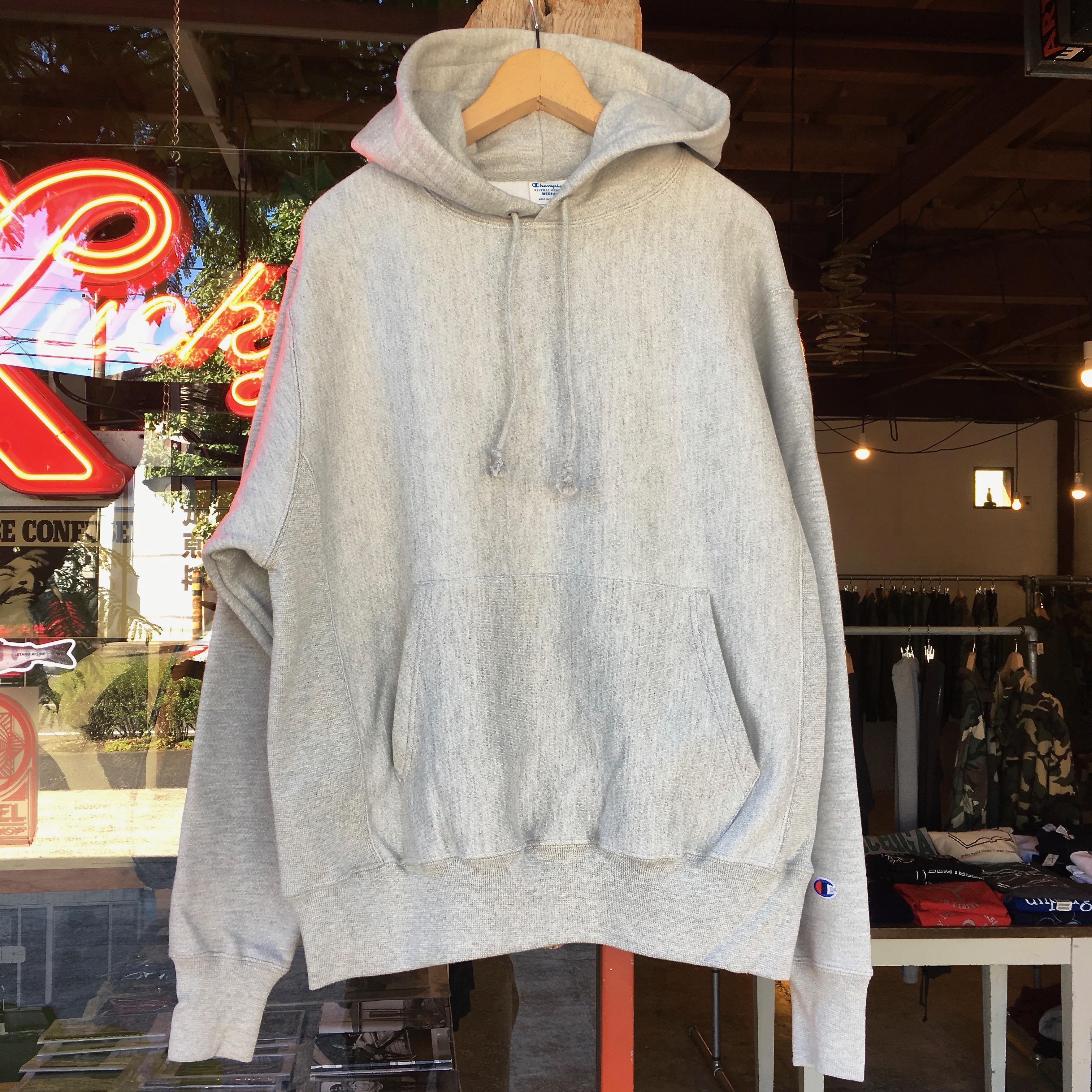 CHAMPION  : REVERSE WEAVE PULL PARKA