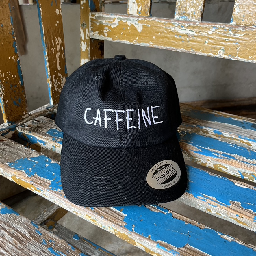 FARLEY’S : EMB CAFFEINE DADS CAP
