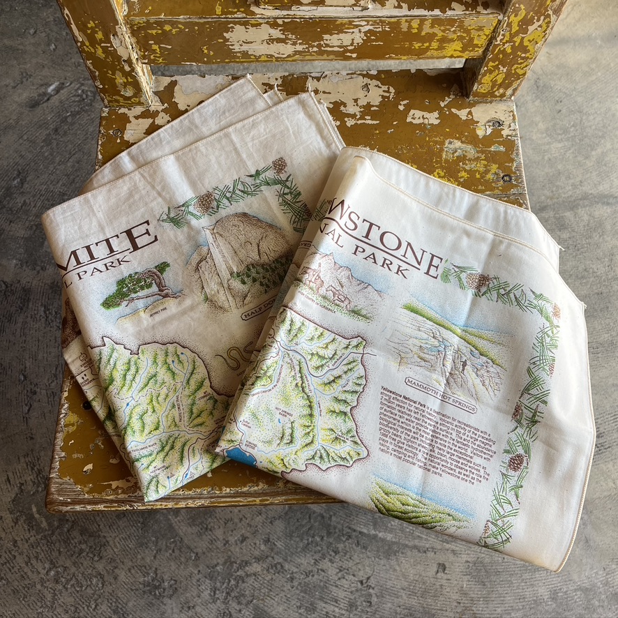 The Printed Image : Yellow stone.Yosemite BANDANA
