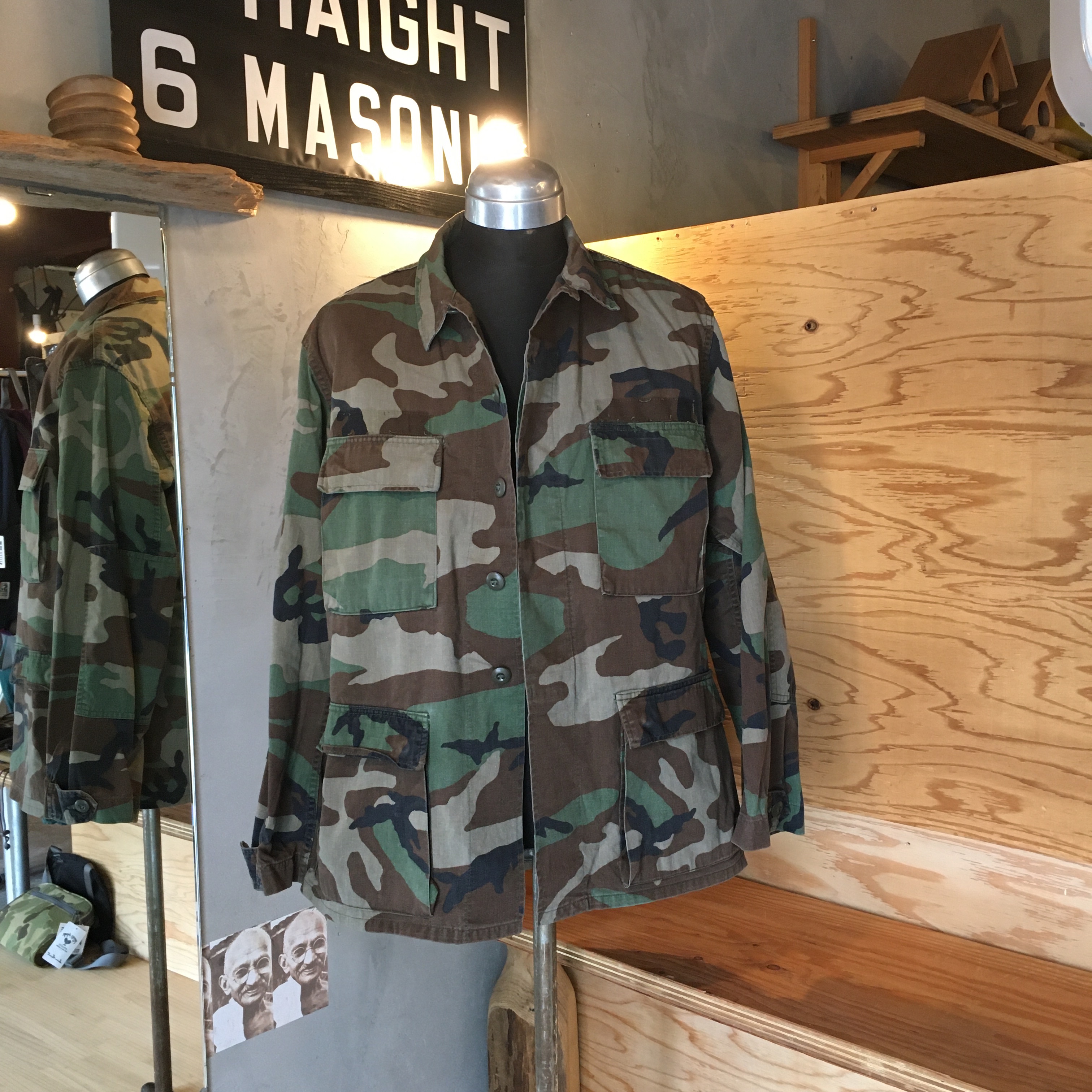 USED CAMO BDU JACKET