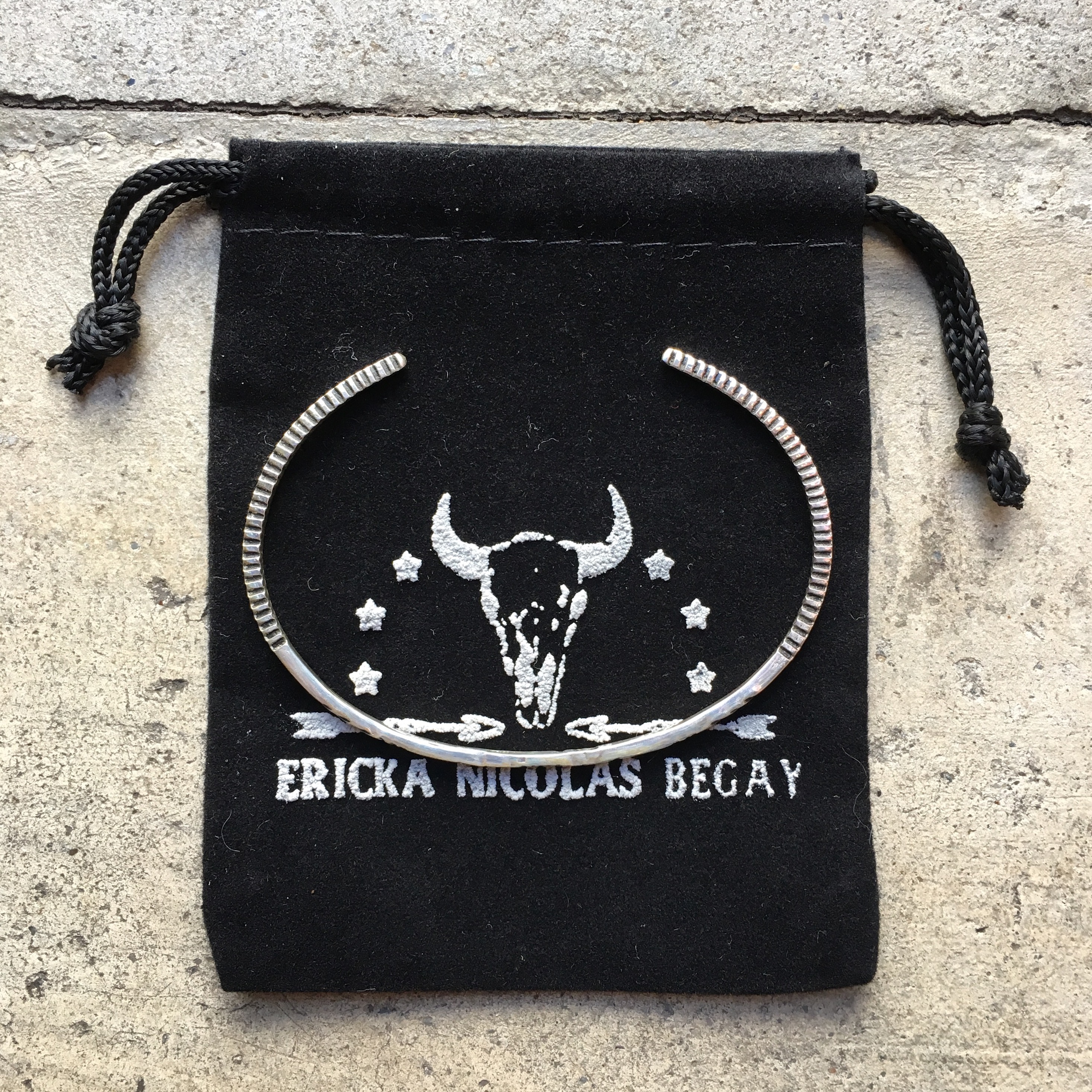 ERICKA NICOLAS BEGAY:1.5SQB SQUARE BRACELET