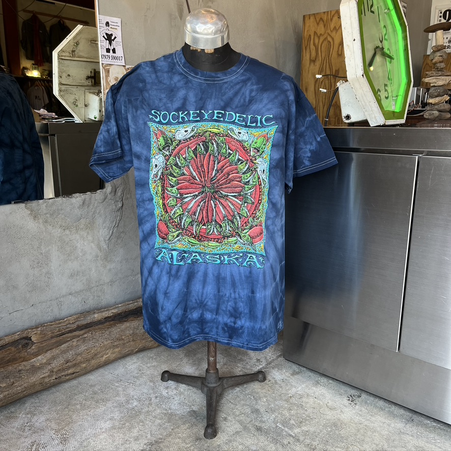 RAY TROLL OFFICIAL: SOCKEYEDELIC TIE-DYE T-SHIRT