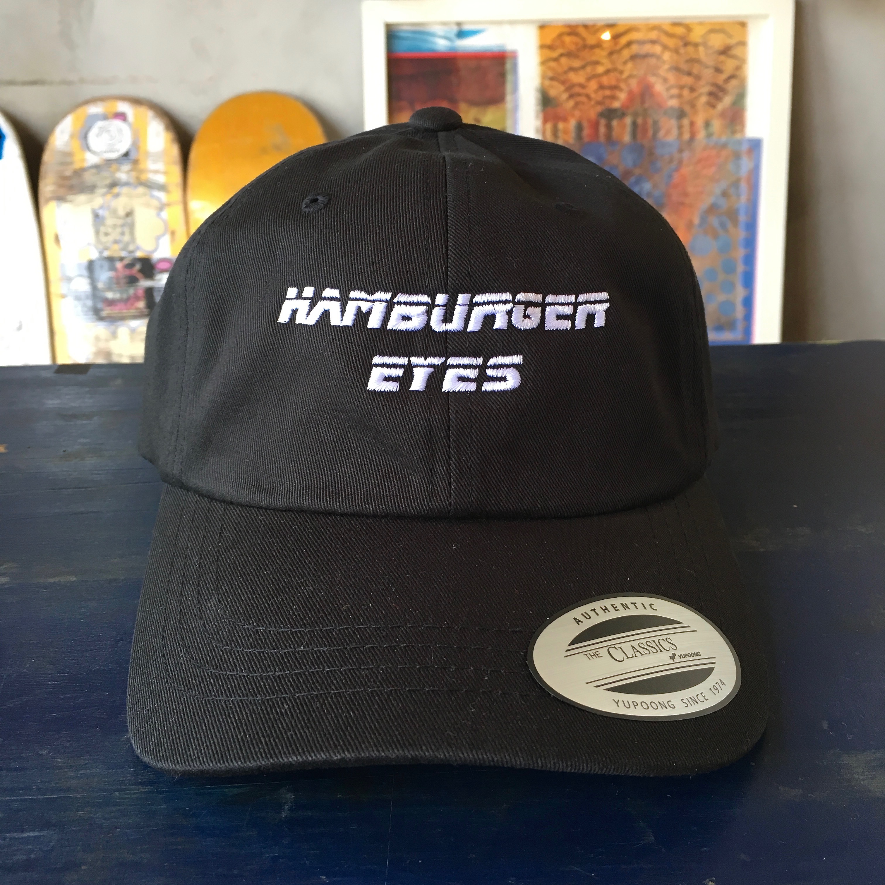 HAMBURGER EYES : BLACK HAT