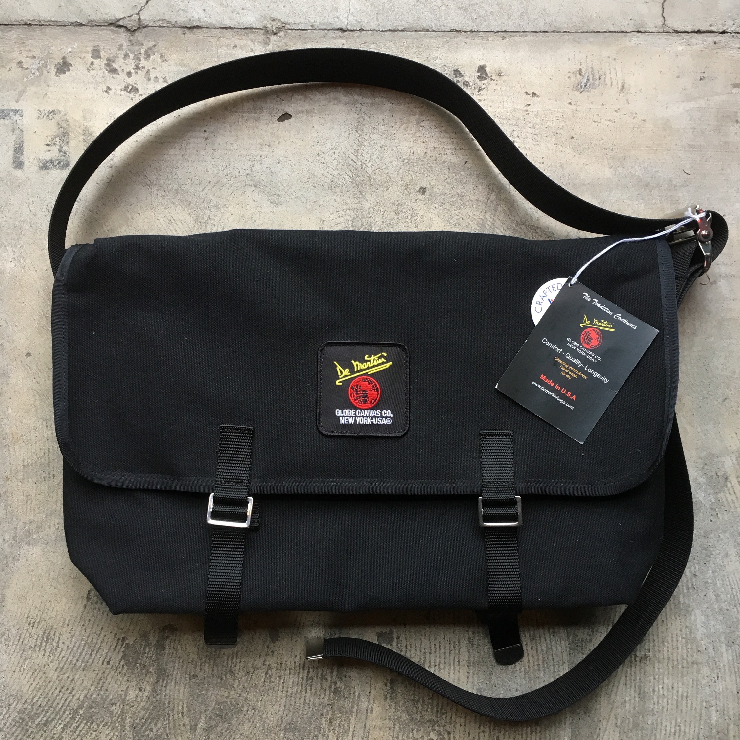 DE MARTINI : ORIGAL 3601 CANVAS MESSENGER 