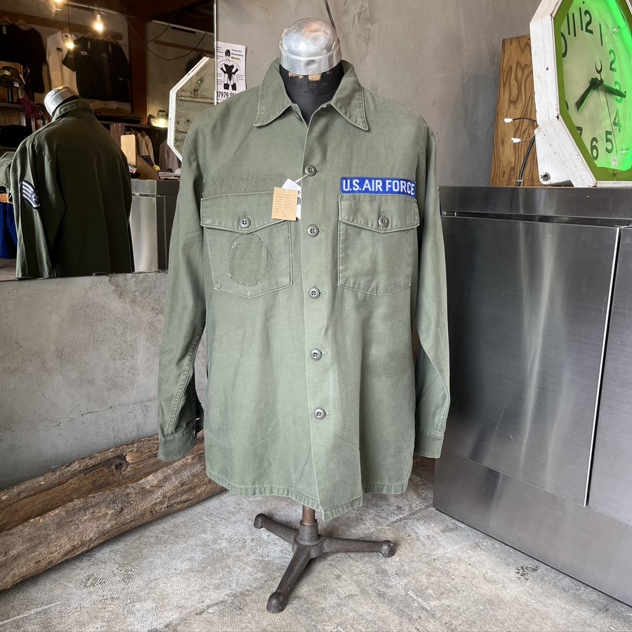 VINTAGE US ARMY COTTON UTILITY SHIRT