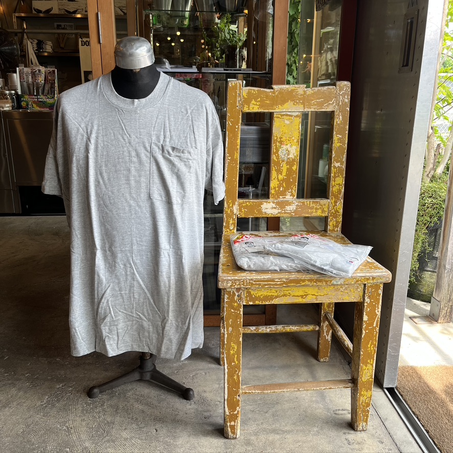 Fruit of the Loom : Pocket T-shirt (DEADSTOCK)