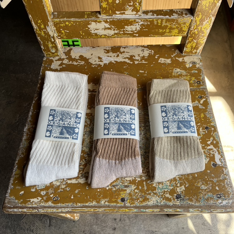 ORGANIC THREADS : 1P SOCKS