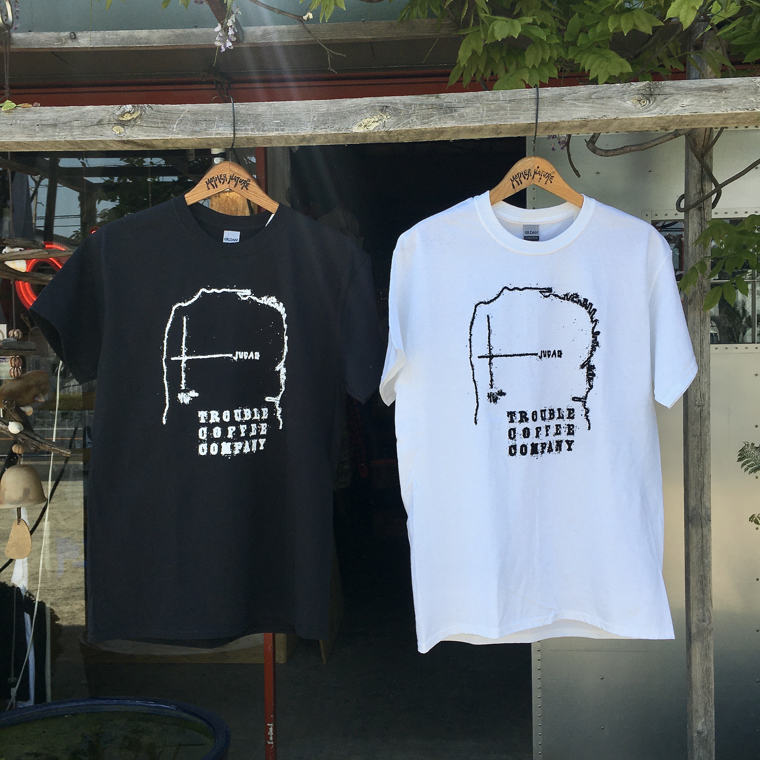 TROUBLE COFFEE : SF MAP T-SHIRTS 