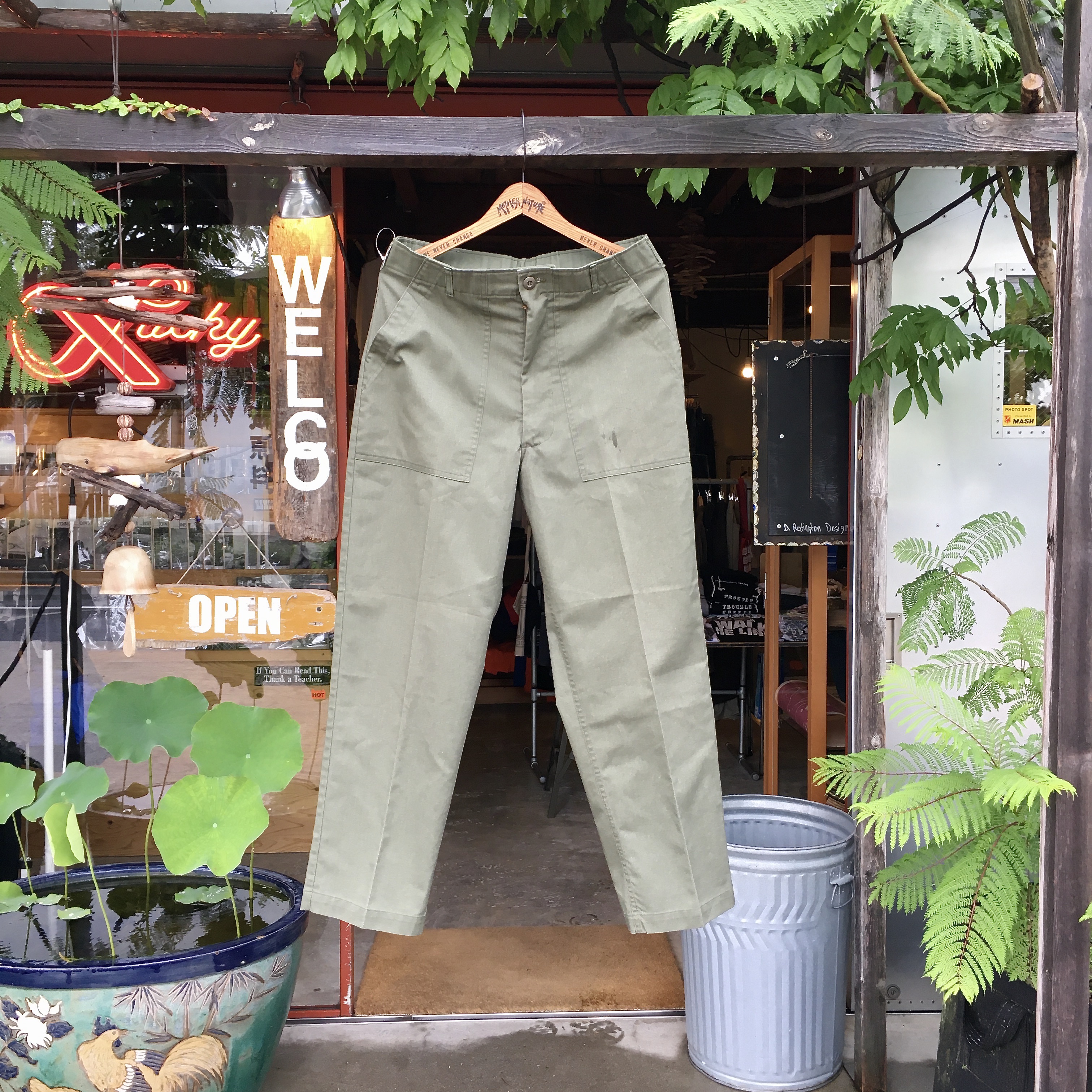 USED US ARMY BAKER PANTS