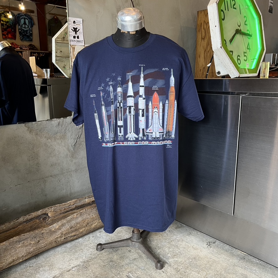 ATLAS SCREEN PRINTING : Giant Leap Adult T-Shirt