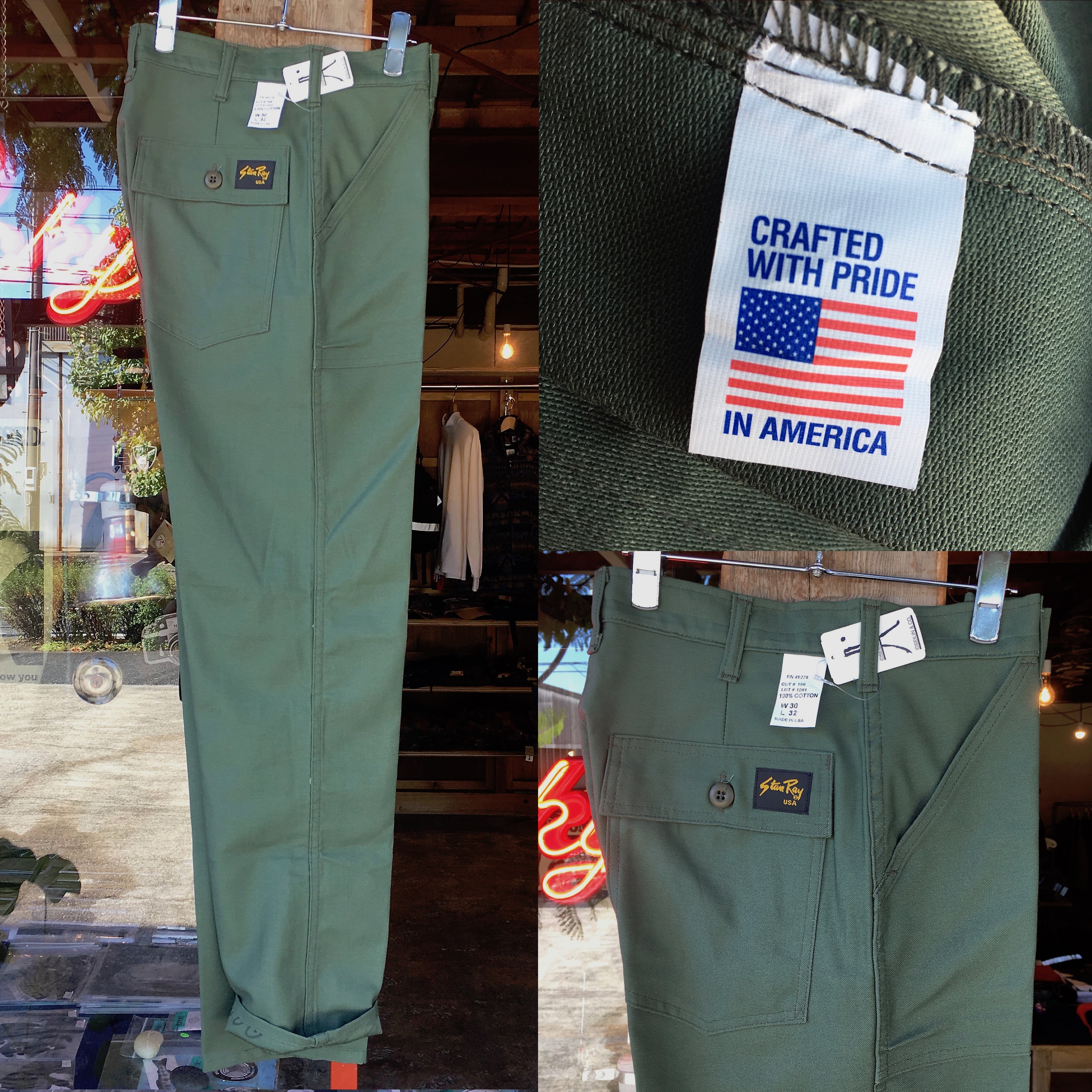 STANRAY : 1200 TARER 4POCKET FATIGUE 
