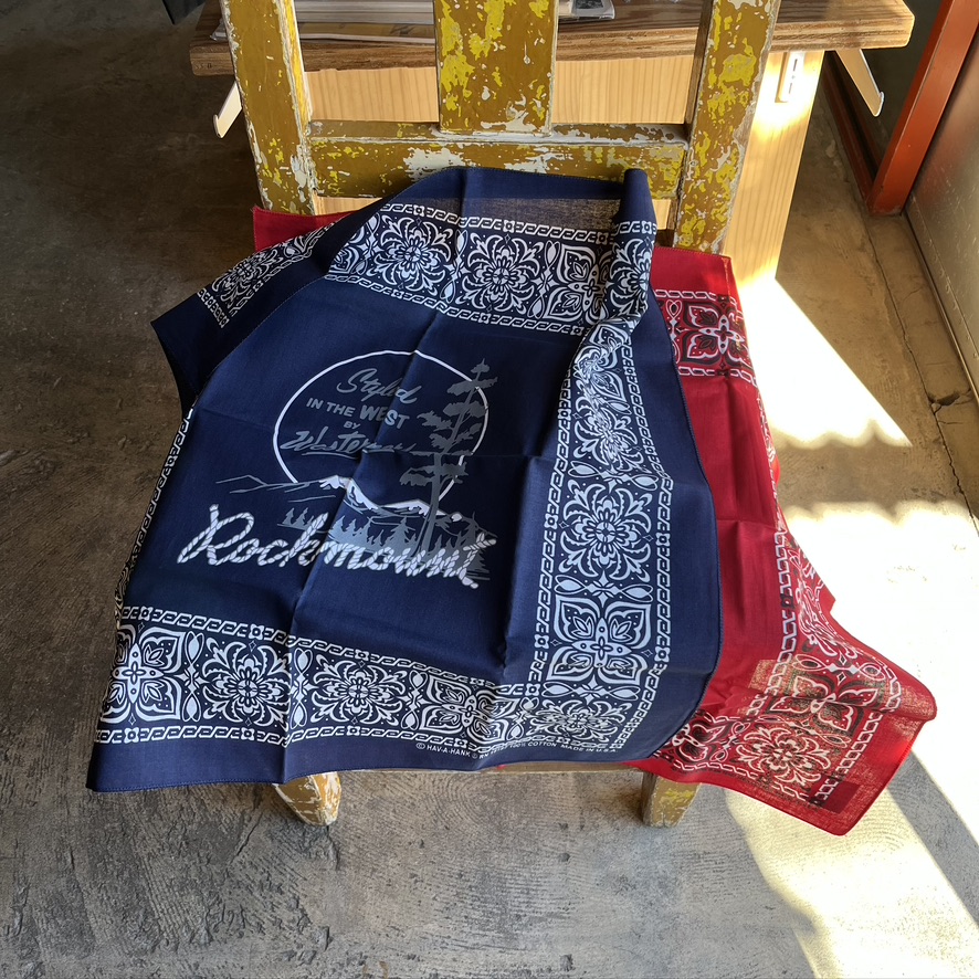 Rock mount : BANDANA MADE IN USA