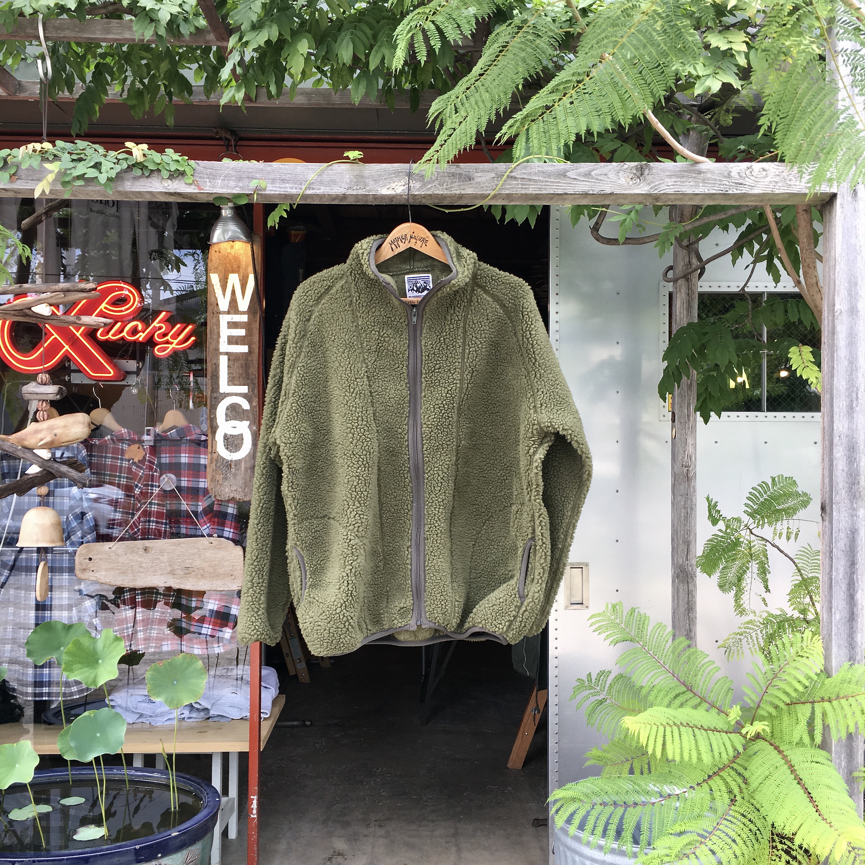 MT.RAINIER DESIGN：MRD CARVE FLEECE ZIP JACKET 