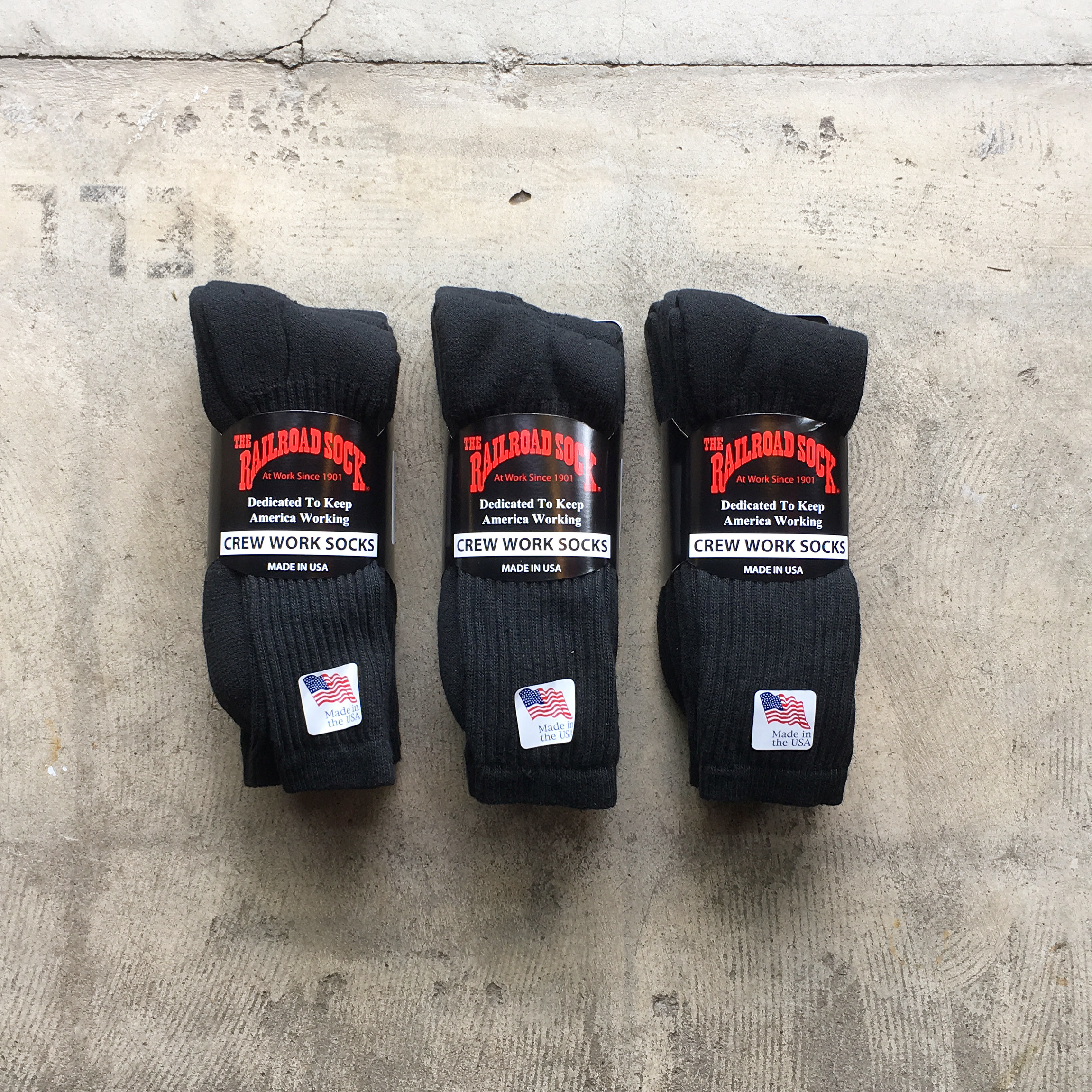  RAILROAD SOCKS :3P SOCKS
