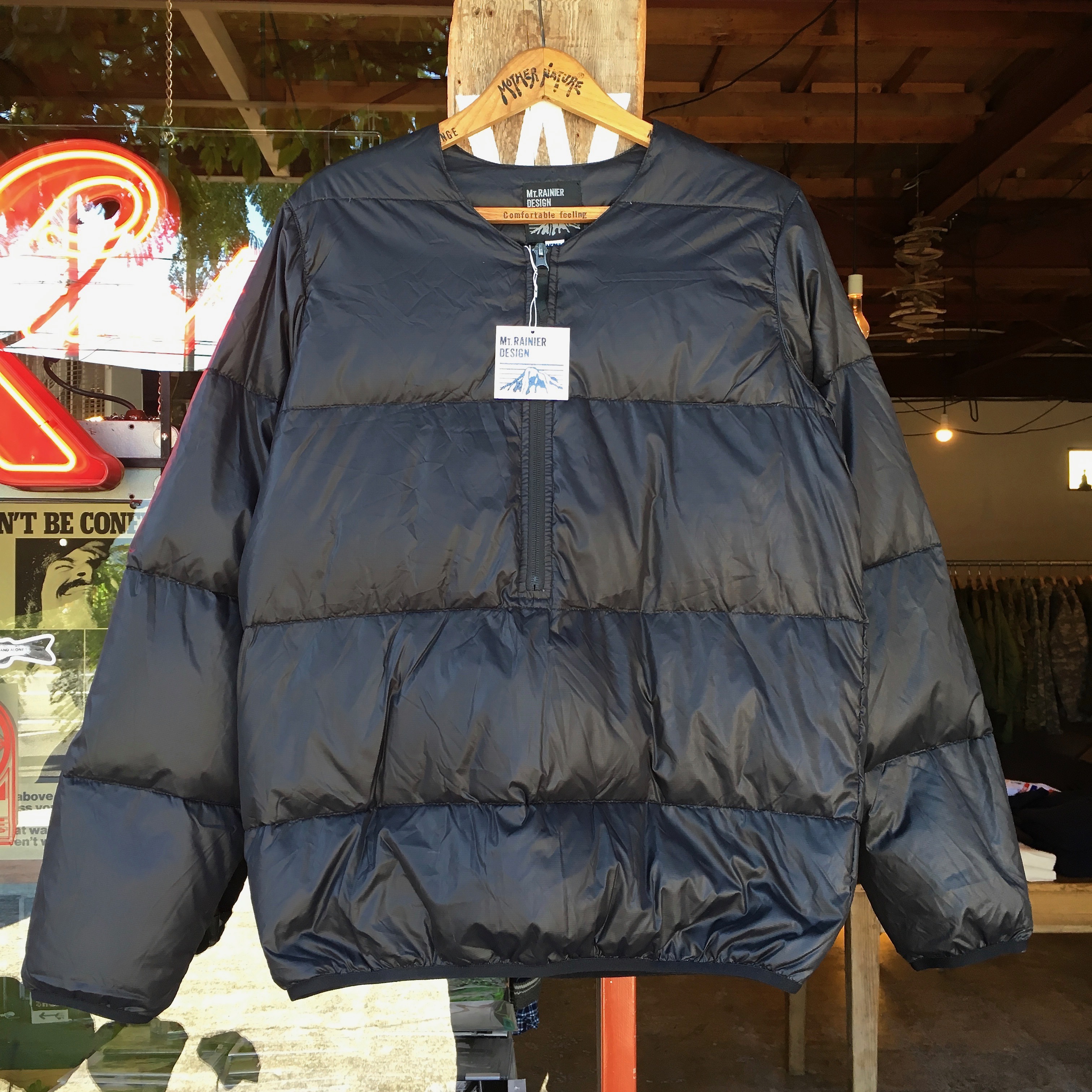  MT RAINIER DESIGN : MRD DOWN ZIP SWEATER 