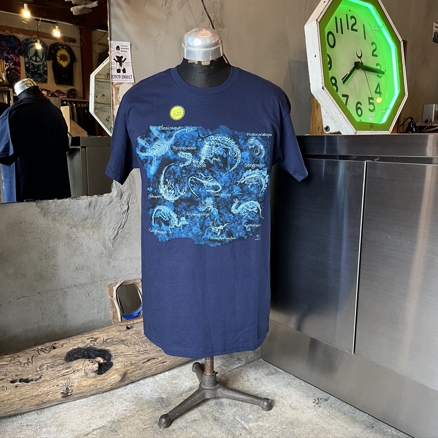 ATLAS SCREEN PRINTING : Glow Bones Adult T-Shirt