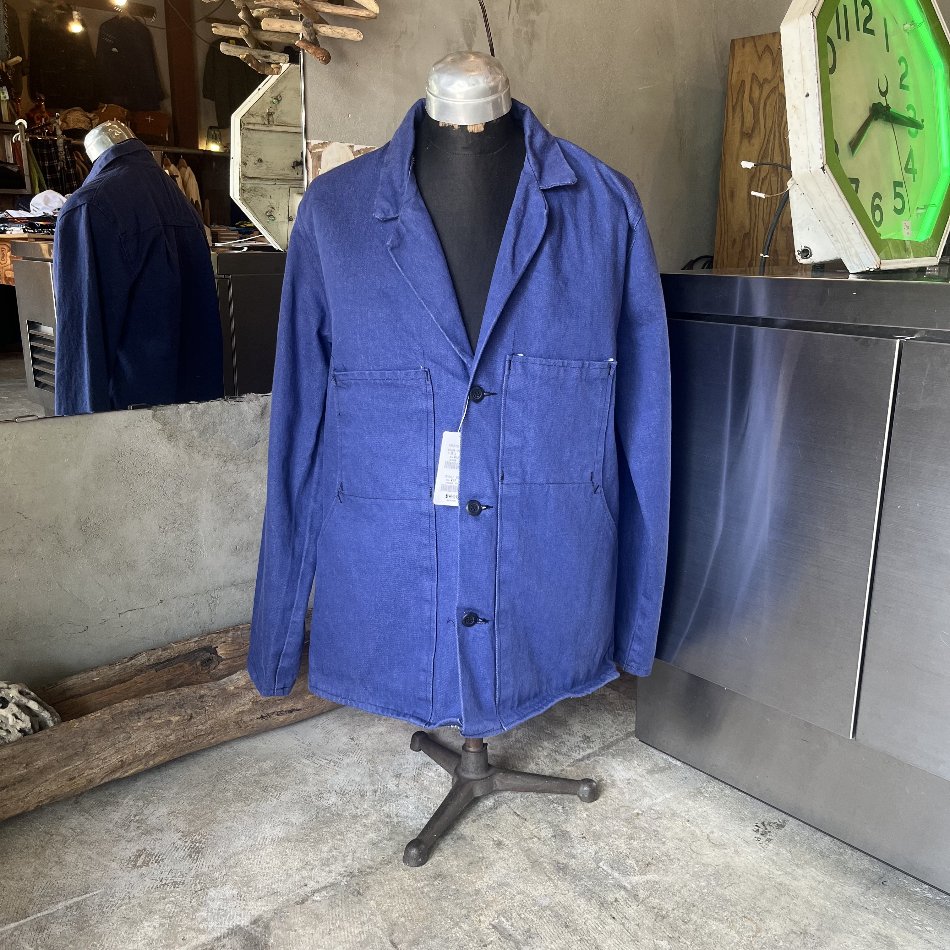 UK DENIM PRISONER JACKET