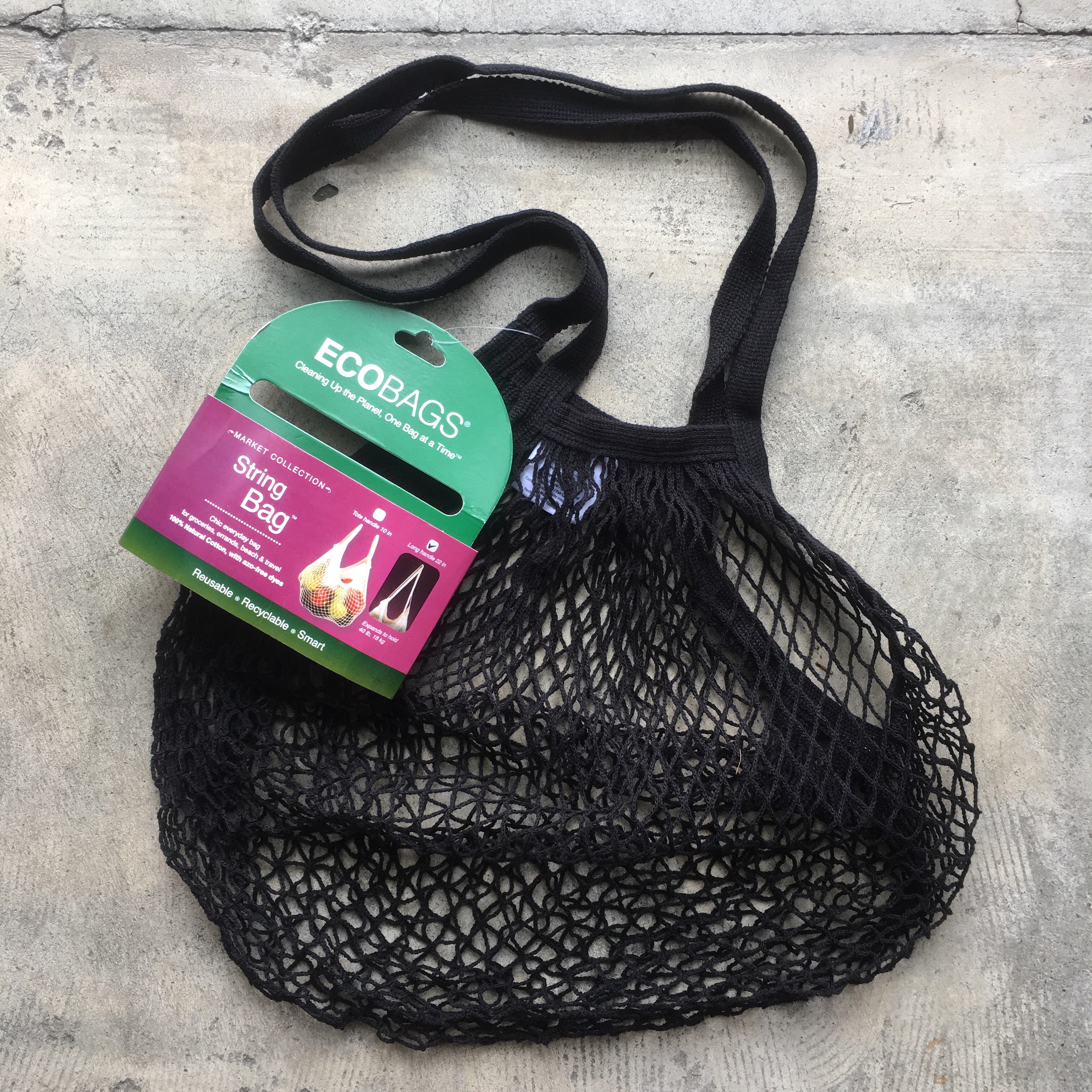 ECO BAGS : SBT STRING BAG LONG HANDL
