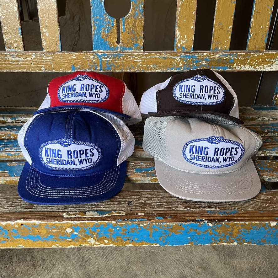 KING ROPES : KINGS 1/2 COTTON 1/2 MESH HAT