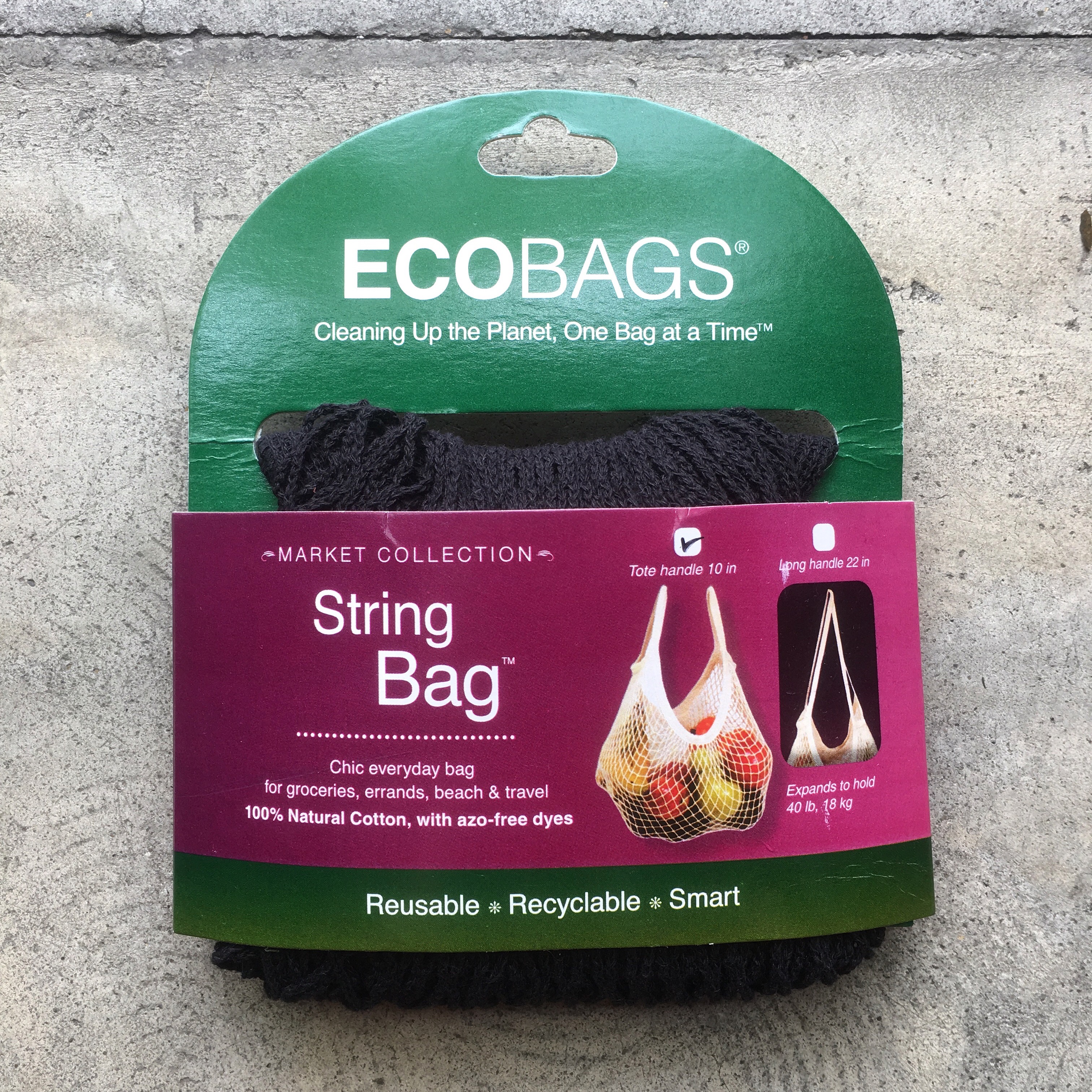 ECO BAGS : SBT STRING BAG TOTE HANDLE