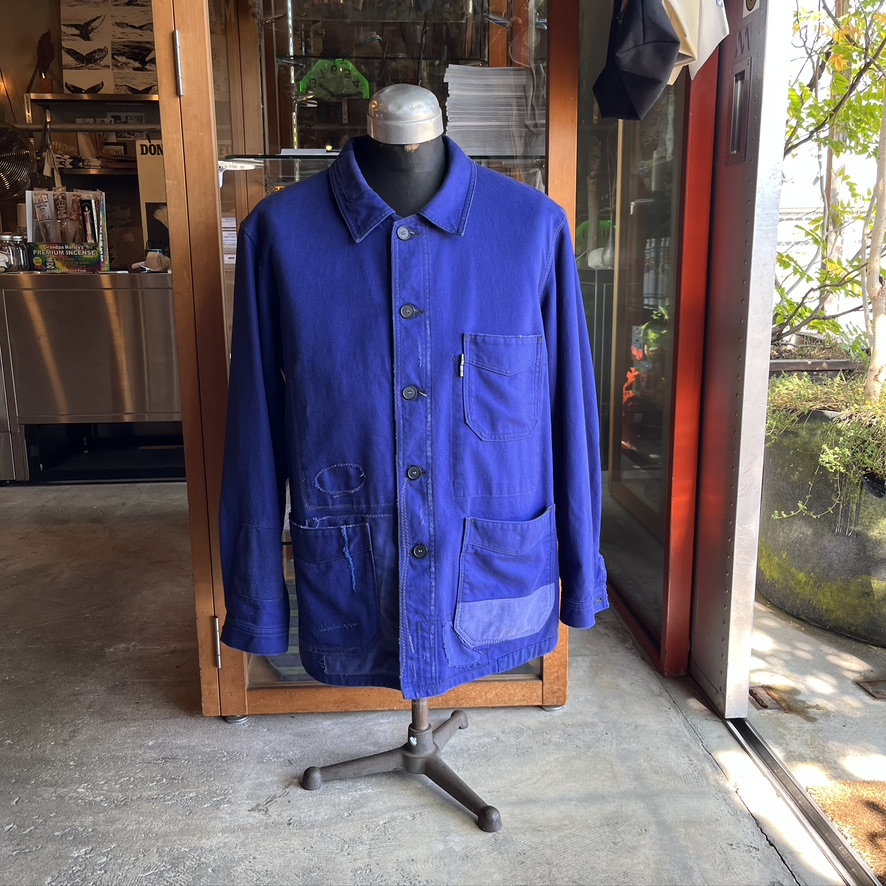 BLUE BLUE : サージ フレンチワークジャケット リメイク